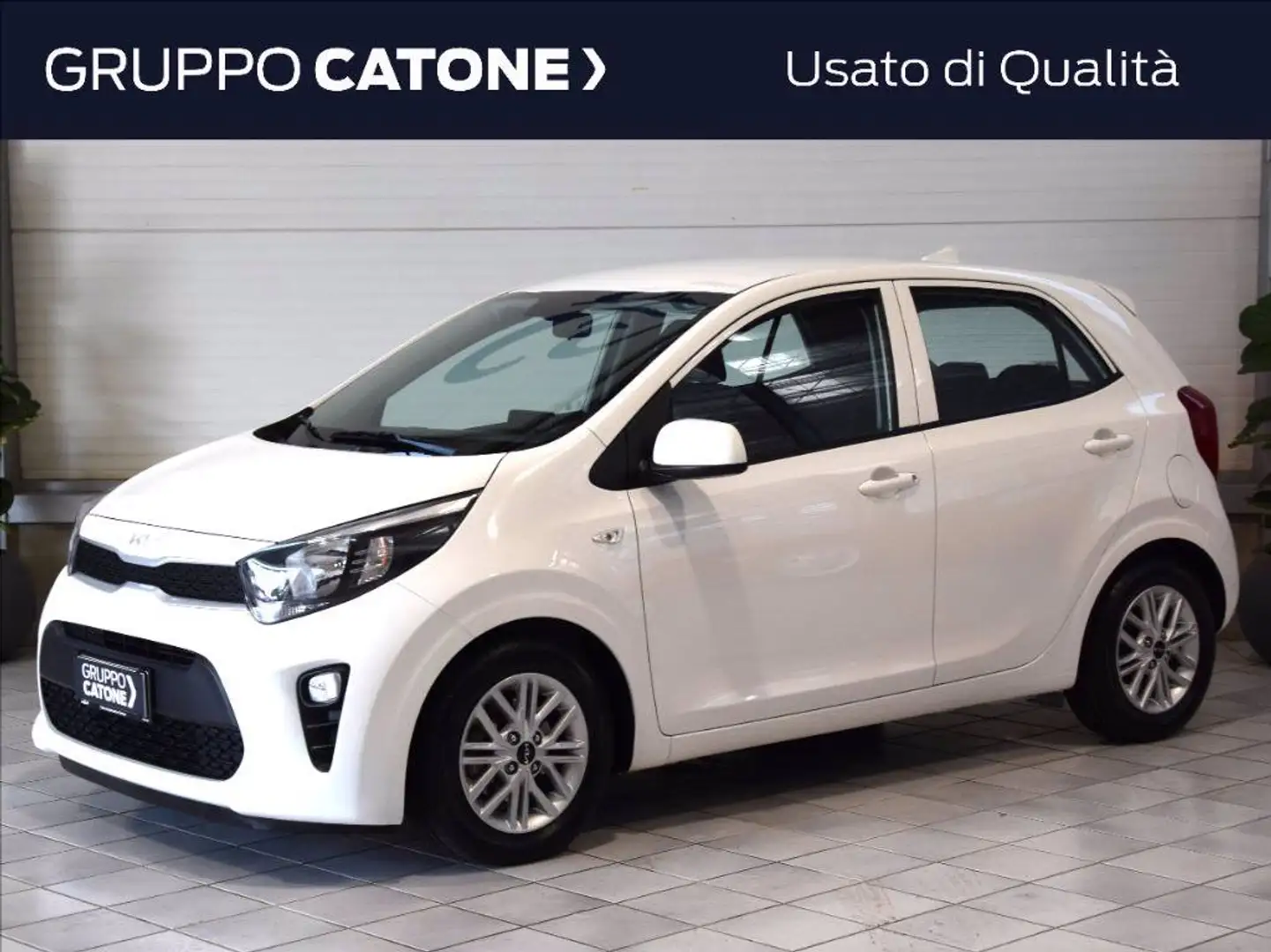 Kia Picanto 1.0 dpi Urban amt Bianco - 1