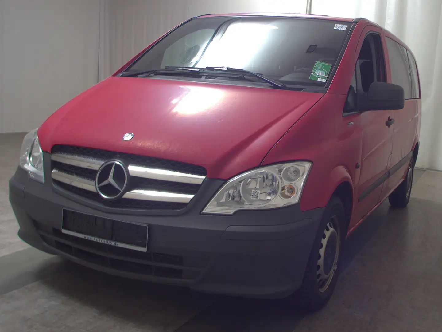 Mercedes-Benz Vito 113 CDI 9-Sitzer AHK HU 08/27 Rot - 2
