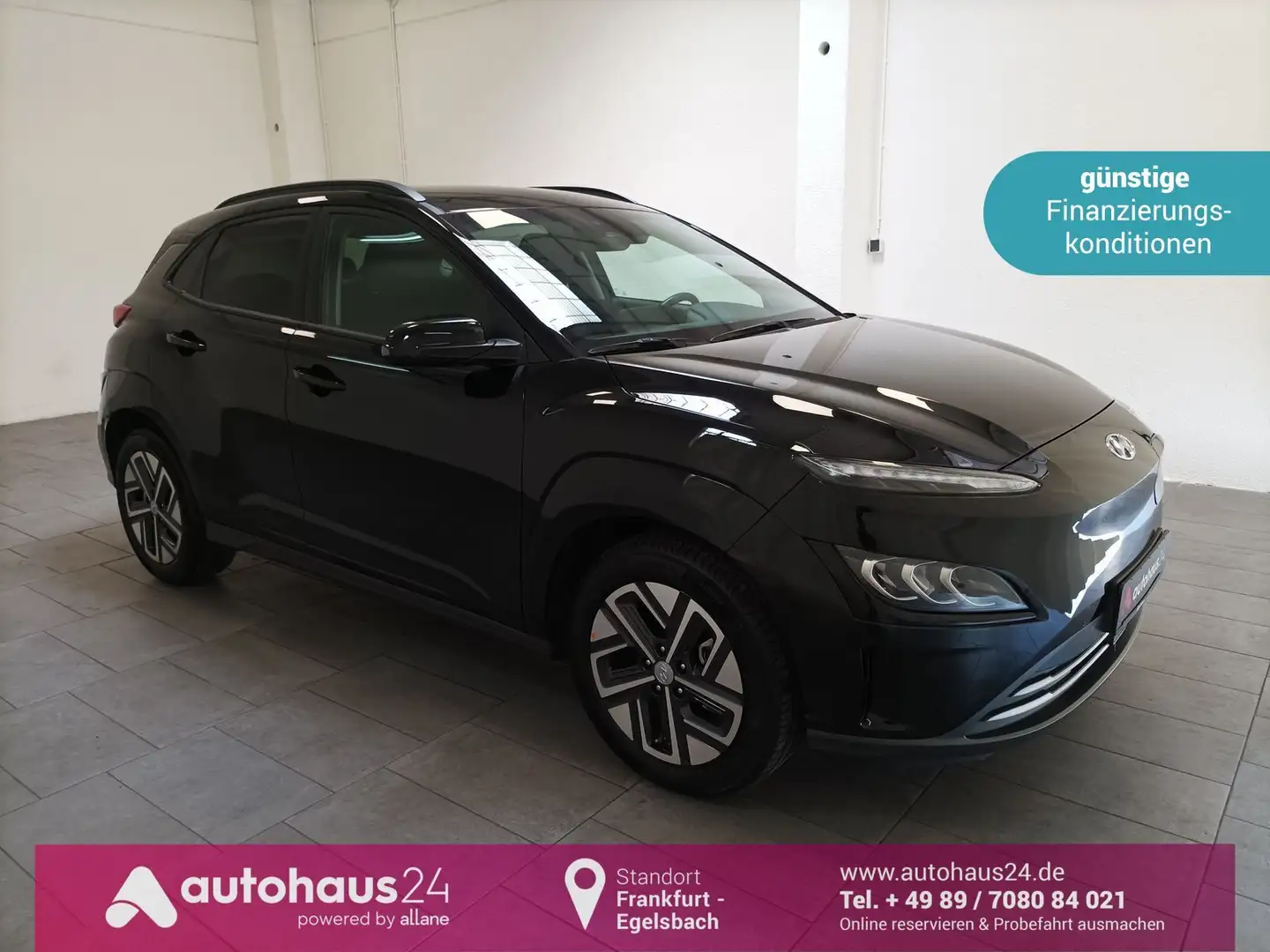 Hyundai Kona Trend Smartlink|CAM|Lenkrhzg. Чорний - 1