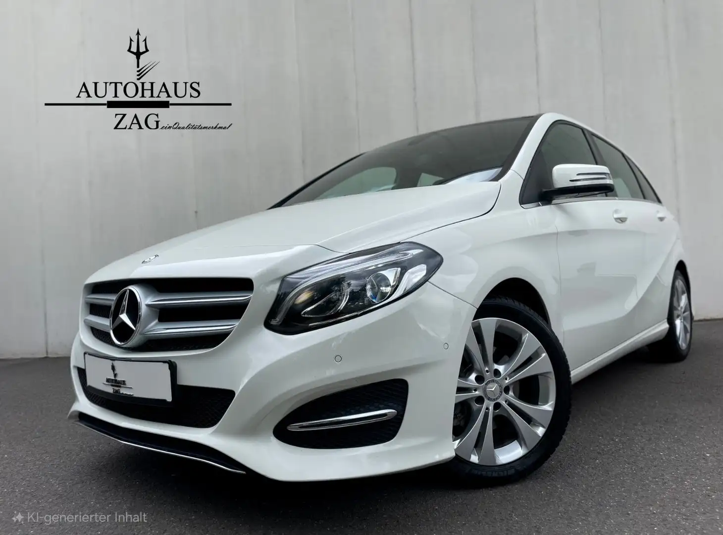 Mercedes-Benz B 200 Automatik *NAVI*LEDER*KAMERA*PANORAMA*LED* Blanc - 1