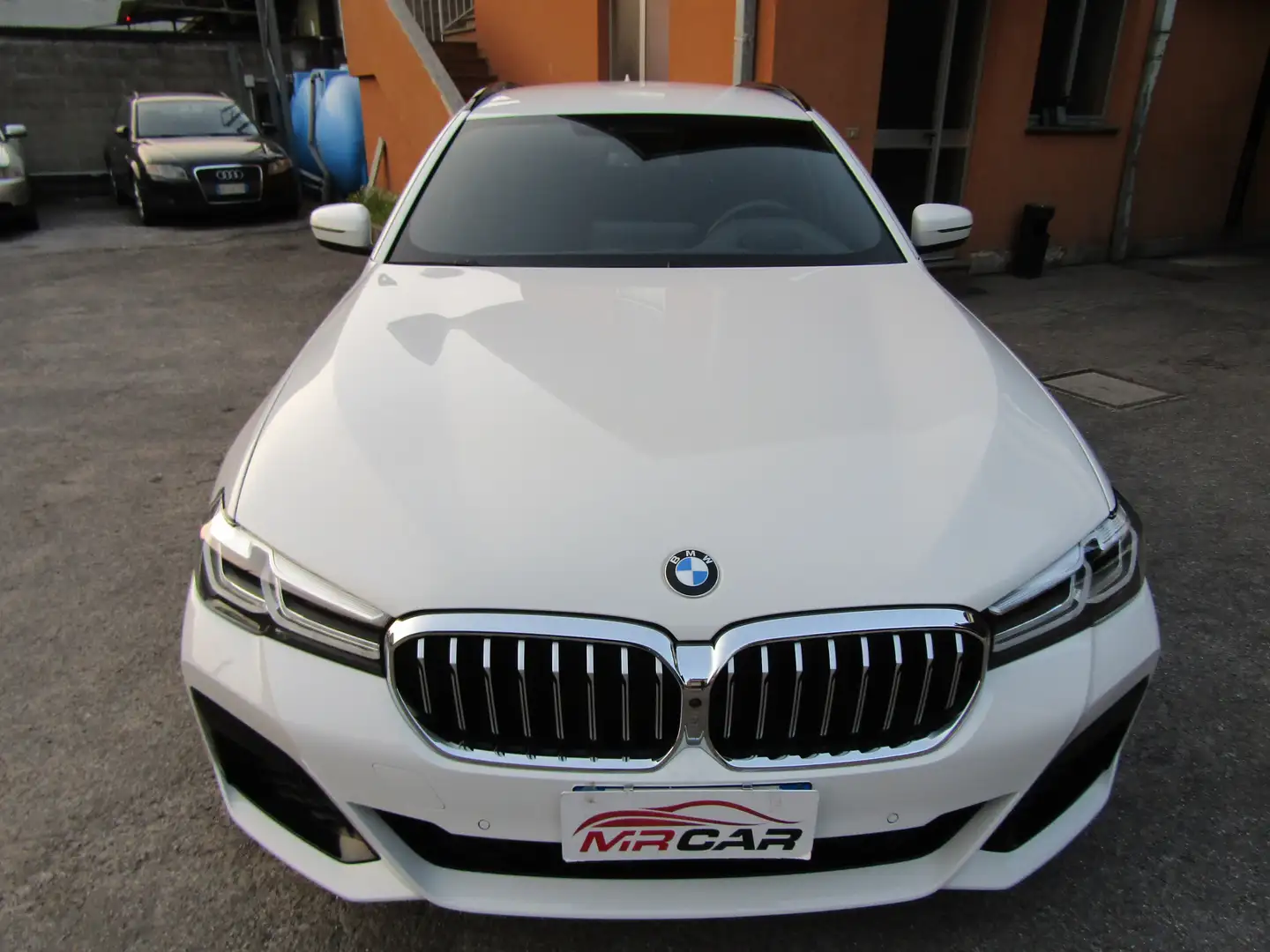 BMW 540 540d Touring mhev xdrive Msport  M Sport M-Sport Bianco - 2