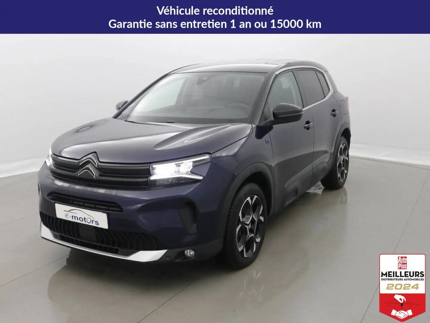 Citroen C5 Aircross Hybride Rechargeable 225 e-EAT8 Feel Pack Bleu - 1