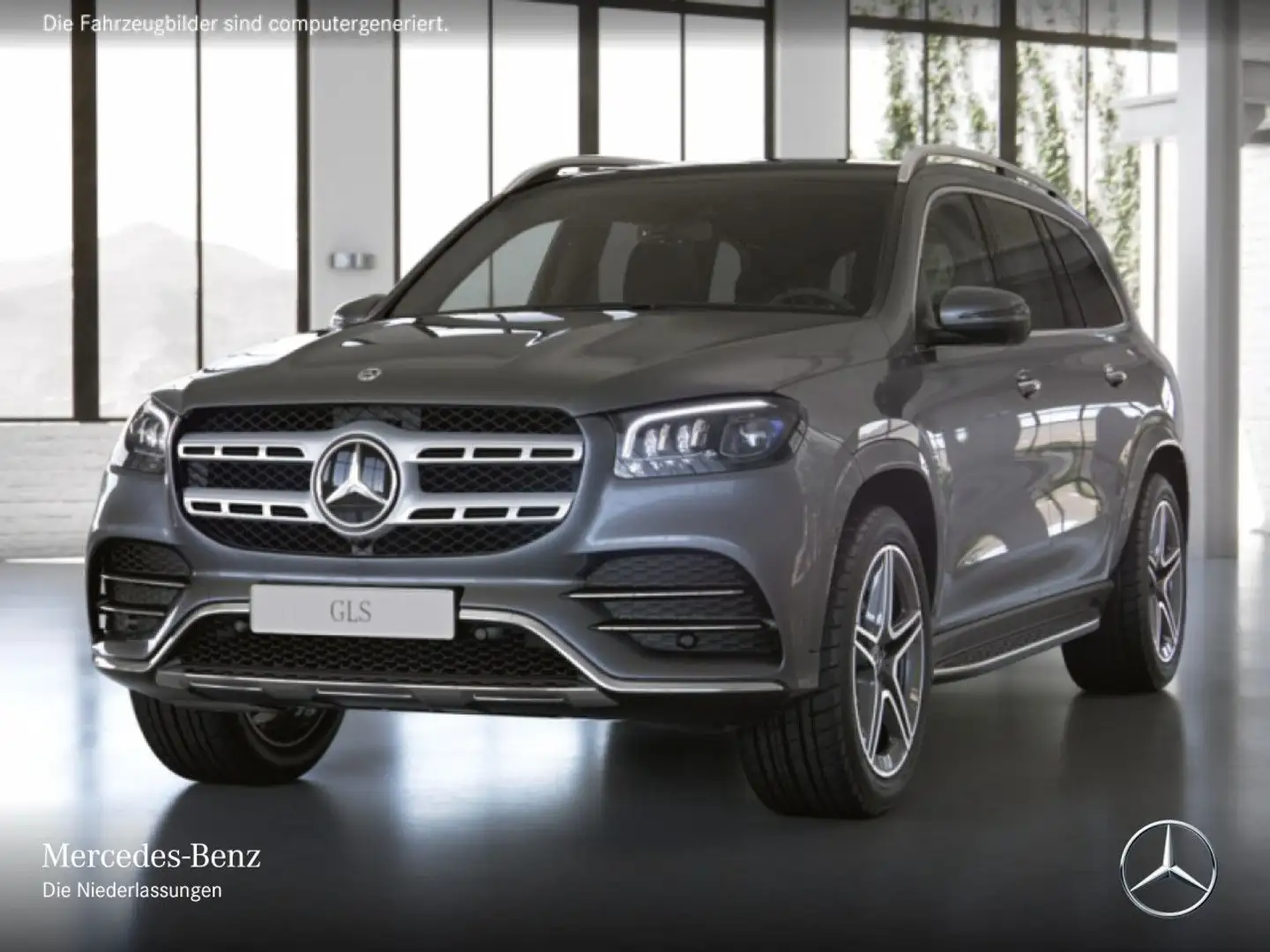 Mercedes-Benz GLS 580 4M AMG+PANO+360+AHK+MULTIBEAM+FAHRASS+HUD Grau - 2