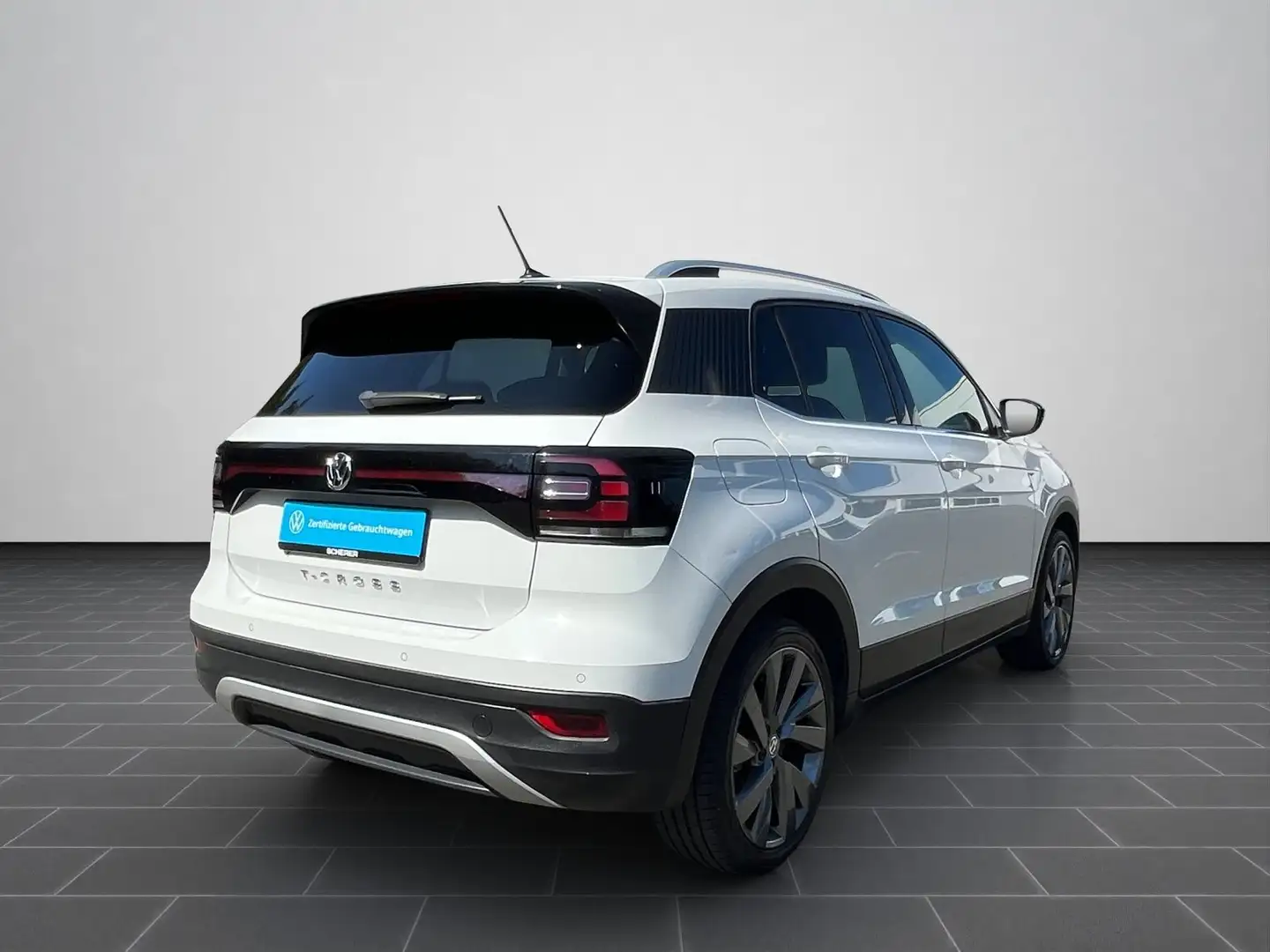 Volkswagen T-Cross Style 1.0 TSI, NAVI, SHZ, ACC, APP, LIGH Weiß - 2