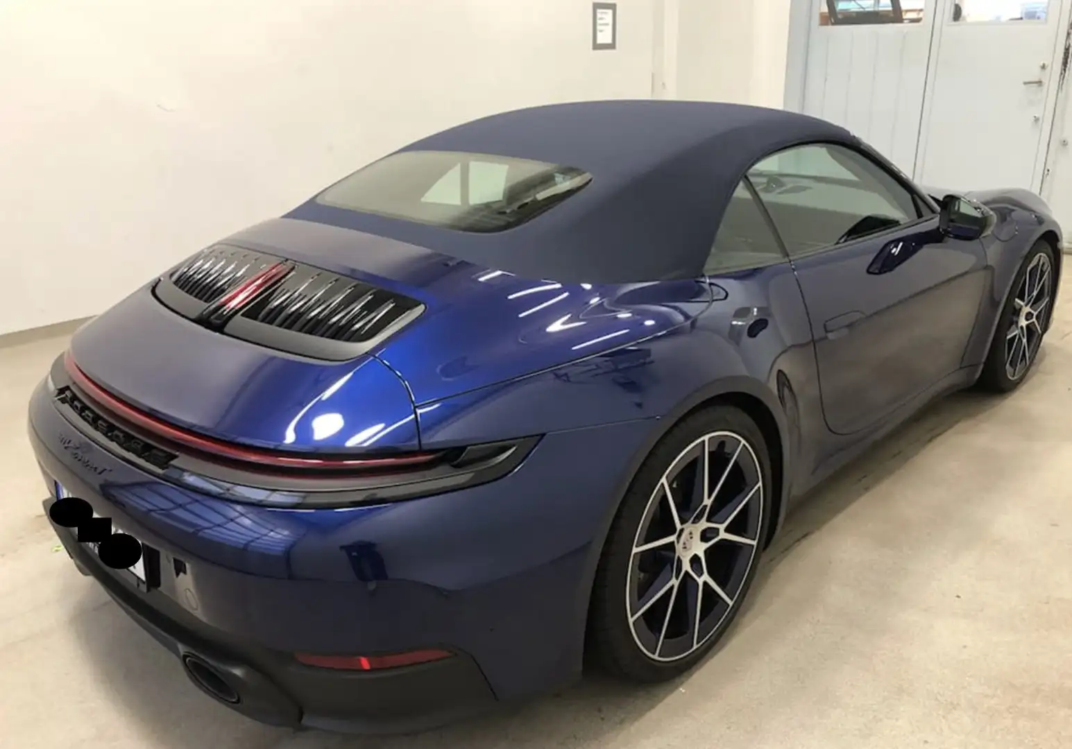 Porsche 992 911/992 Carrera T 4 Cabriolet Blau - 2