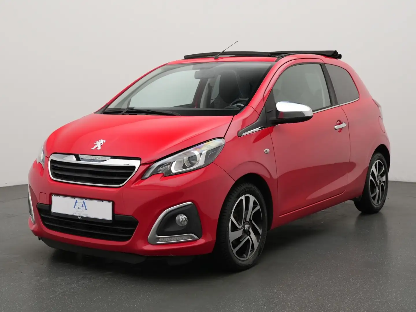 Peugeot 108 Active FALTDACH+SITZHZG+KLIMA Roşu - 1
