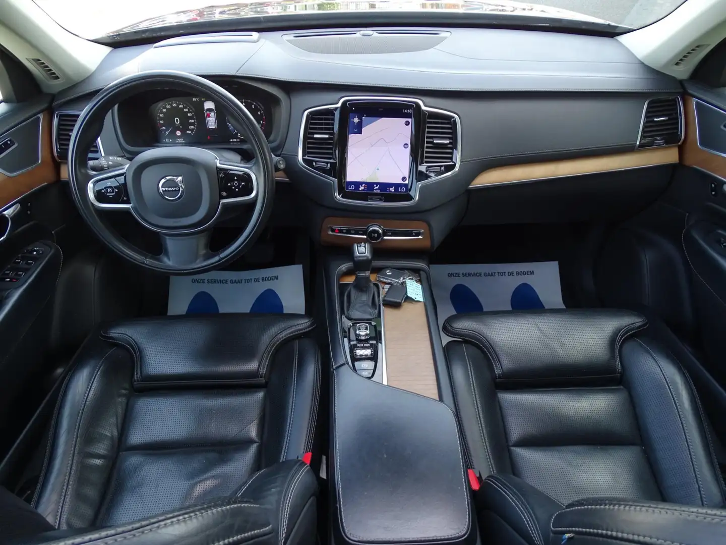 Volvo XC90 2.0 T5 AWD Inscription -PANORAMADAK - STOEL VERKOE Niebieski - 2