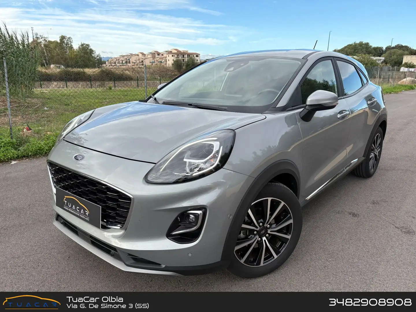 Ford Puma Titanium X 1.0 EcoBoost mHEV Gris - 1