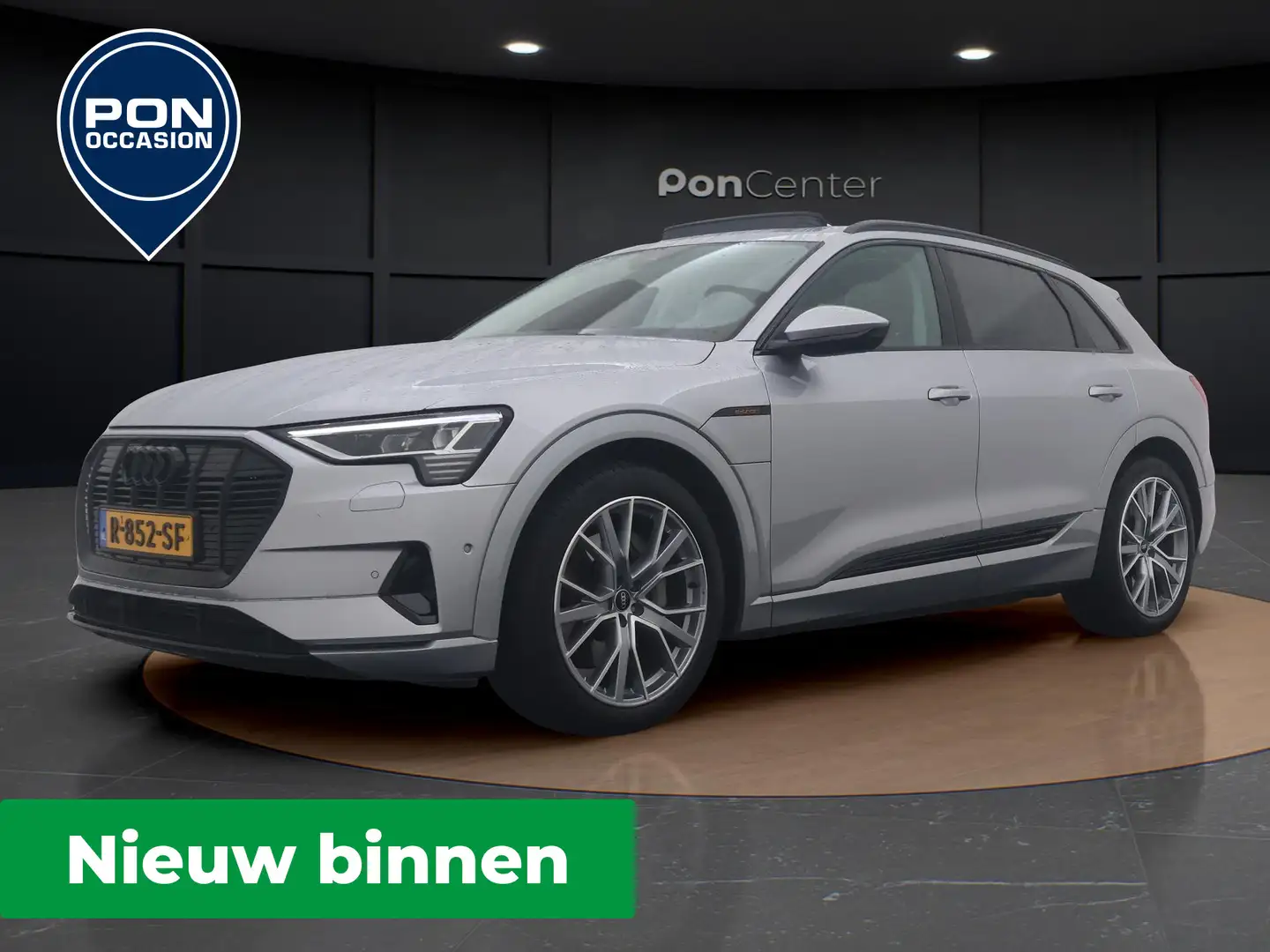 Audi e-tron 55 quattro Advanced edition Plus 95 kWh | NIEUW BI Срібний - 1