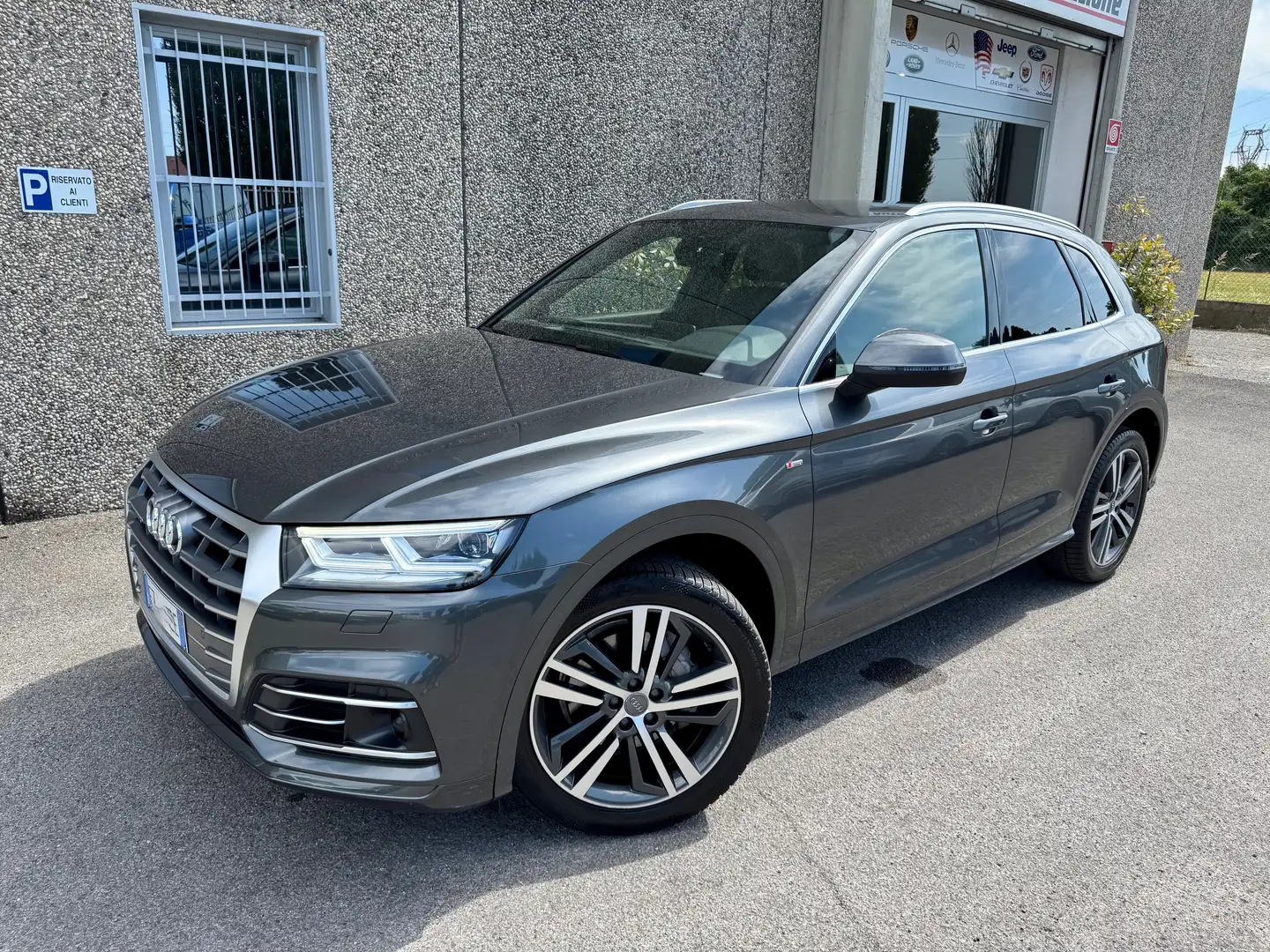 Audi Q5 45 2.0 tfsi mhev S line Plus quattro 245cv s-troni Verde - 2