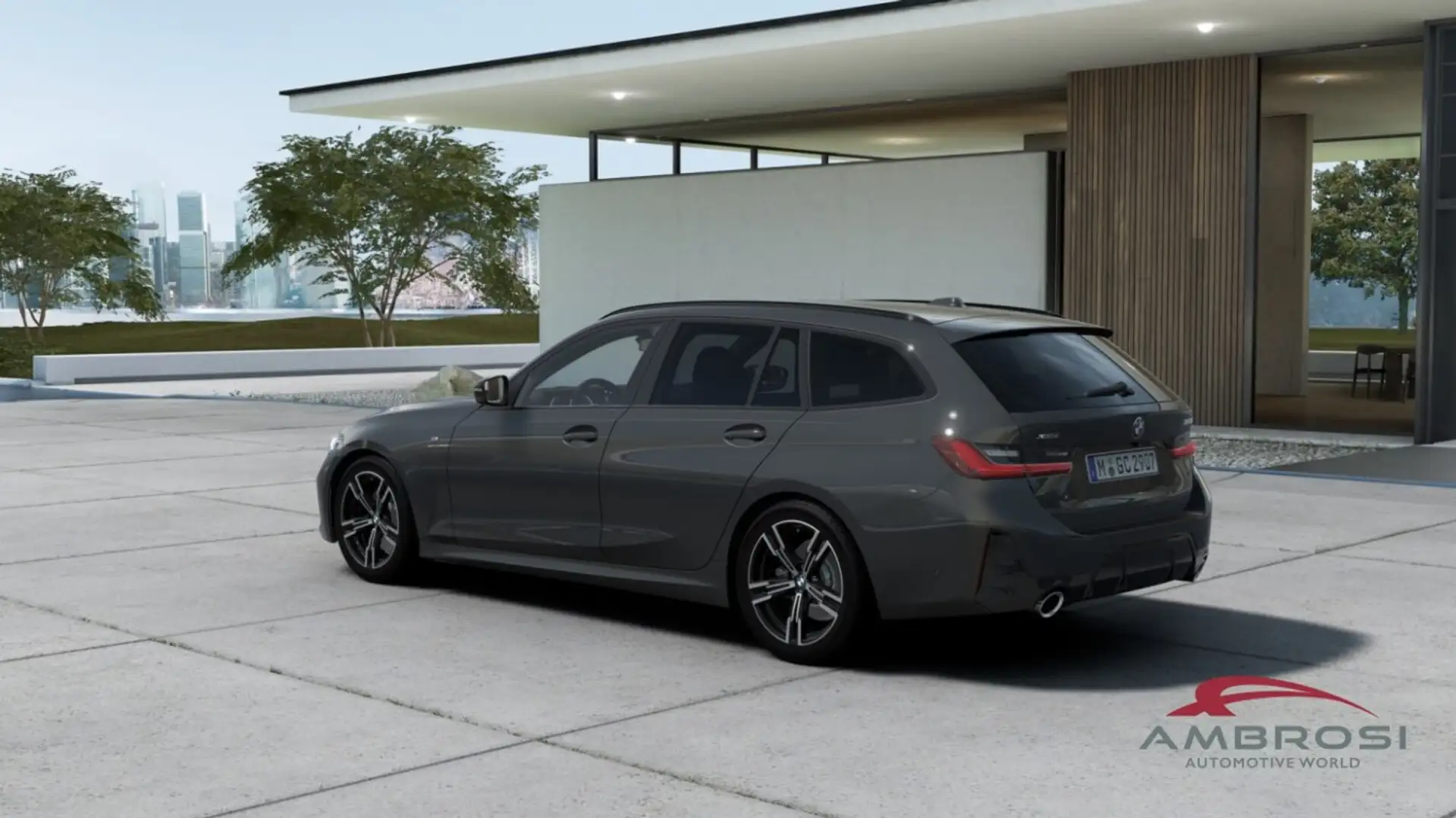 BMW 320 320d xDrive Touring Msport Comfort Package Grigio - 2