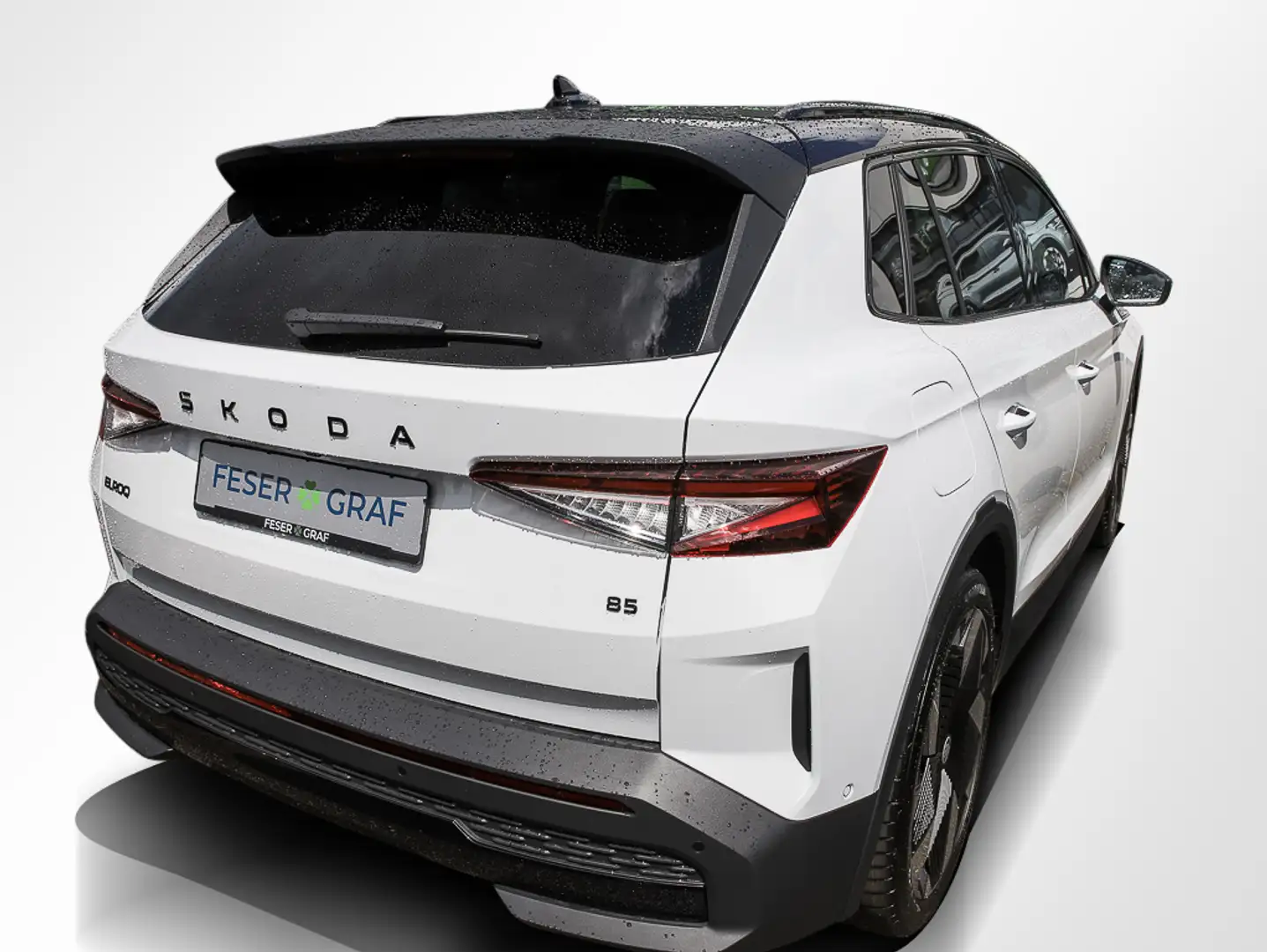 Skoda Elroq First Edition II. 82 kWh 360° AHK Head-Up Weiß - 2