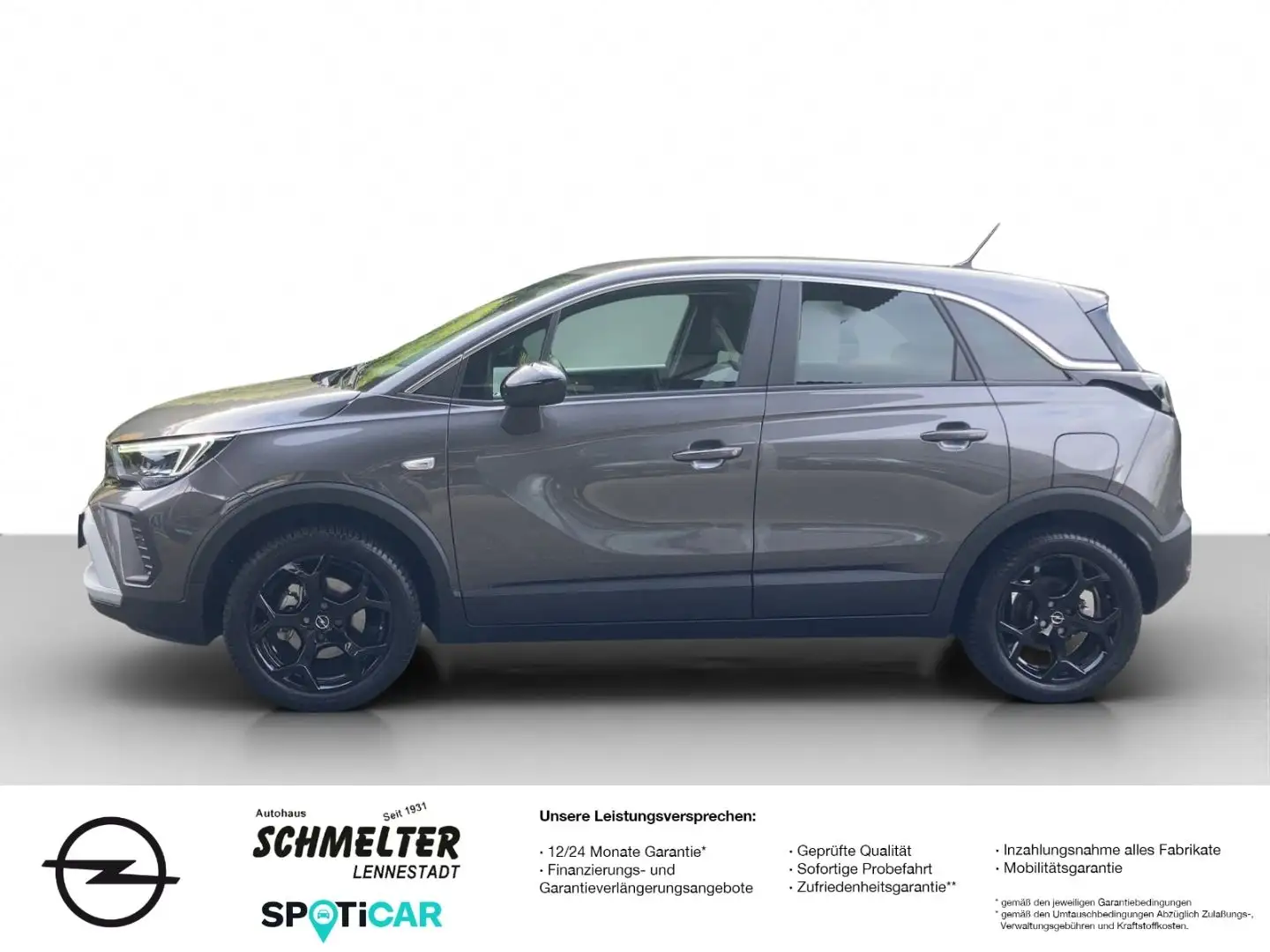Opel Crossland X Crossland Elegance Automatik Navi Kamera Alu ... Grau - 2