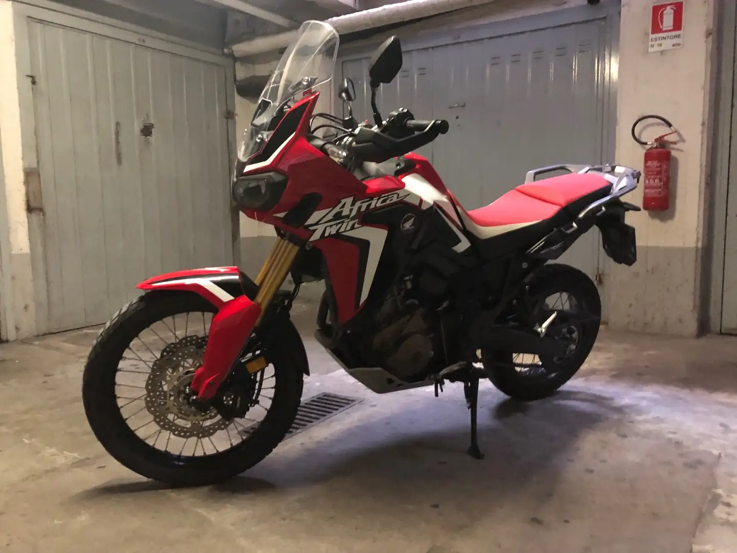 Honda CRF 1000 tricolor abs Rot - 2