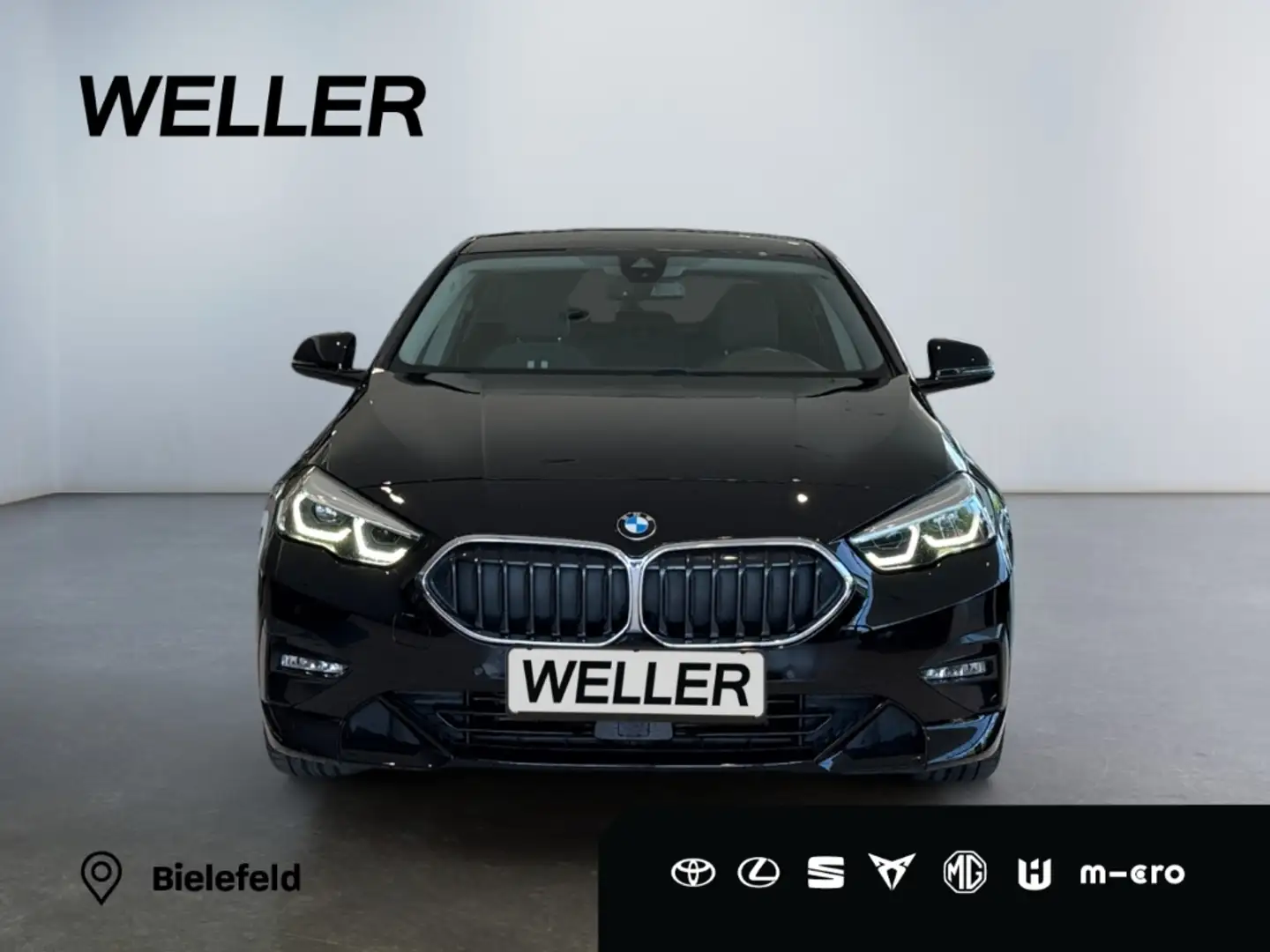BMW 218 Gran Coupe d Sport Line *LED*ACC*Live+*HiFi* Schwarz - 2