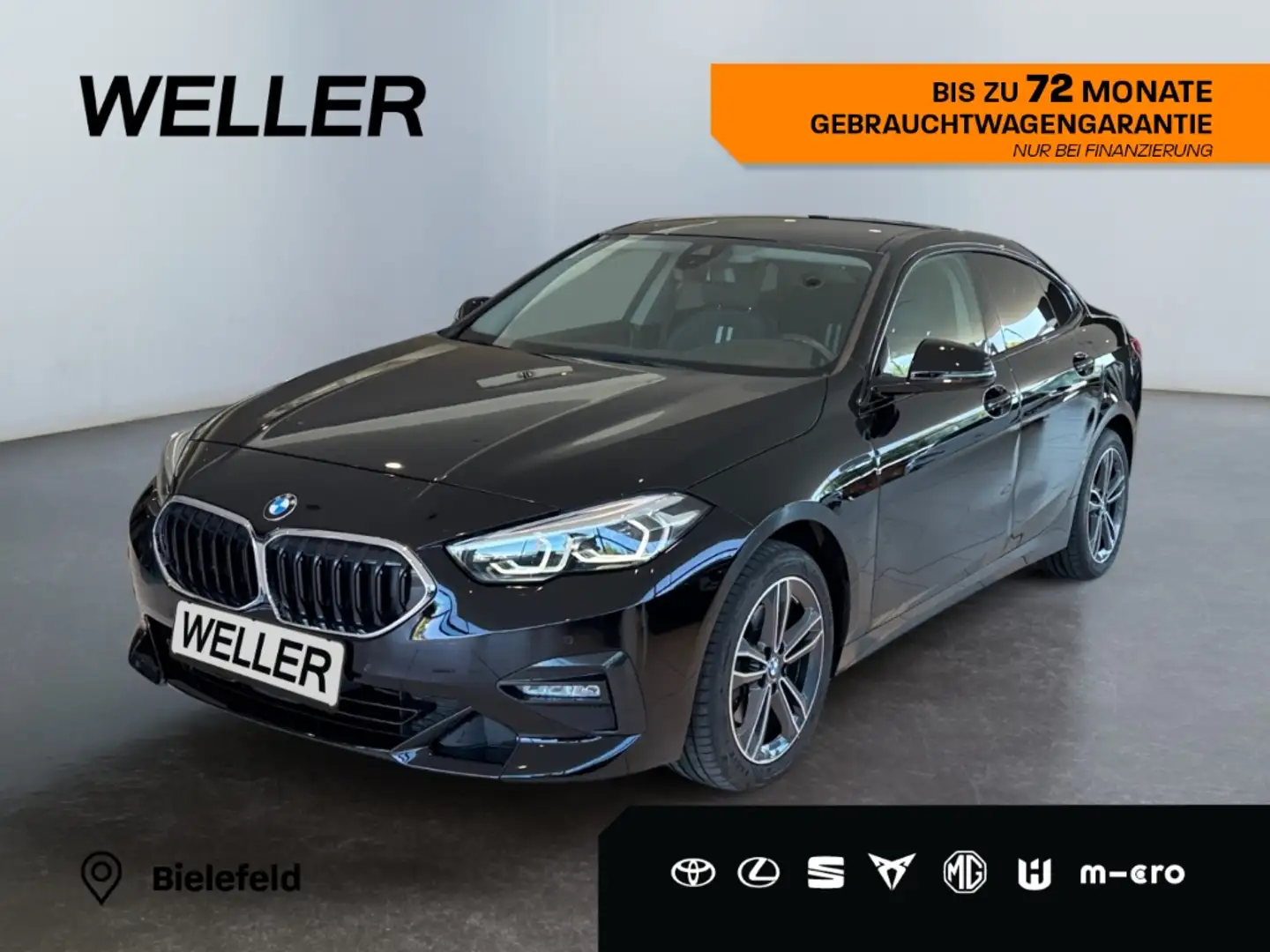 BMW 218 Gran Coupe d Sport Line *LED*ACC*Live+*HiFi* Schwarz - 1
