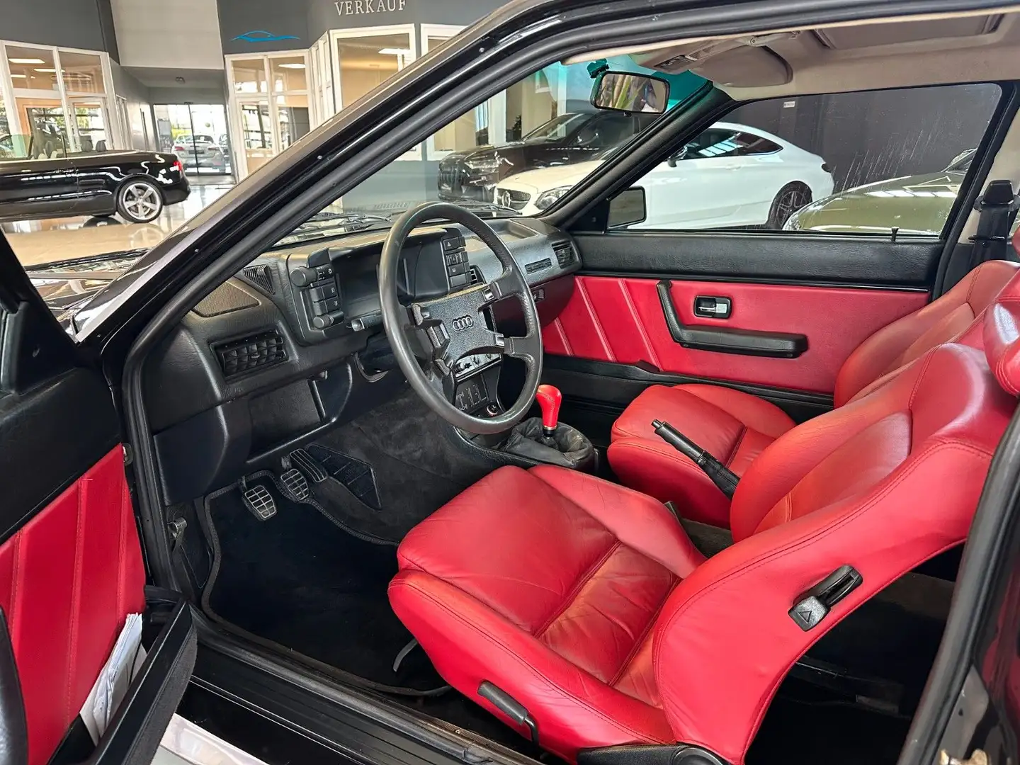 Audi QUATTRO Urquattro Miche´le Mouton Edit.Klima Zustand 2+ Fekete - 2