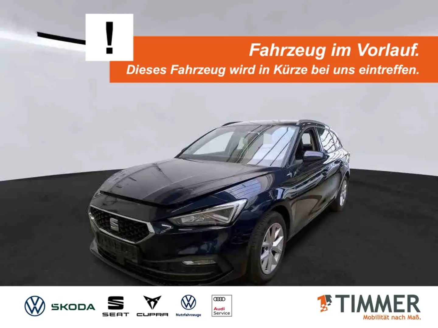 SEAT Leon SP 2.0 TDI DSG STYLE +LED +ACC +RKAM +NAVI +SHZ + Blau - 1