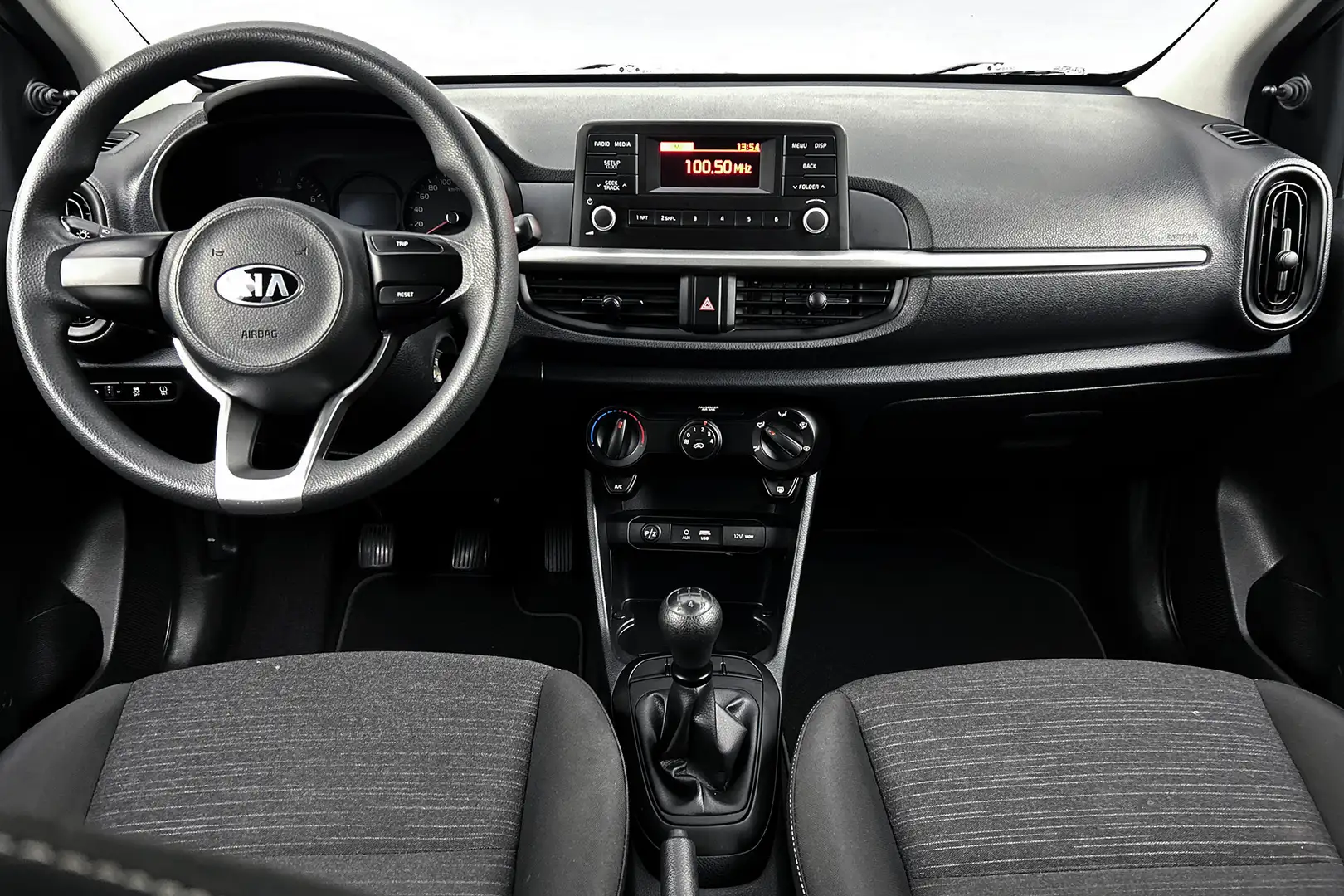 Kia Picanto 1.0 CVVT EconomyLine | Airco | Audio installatie | Blanc - 2
