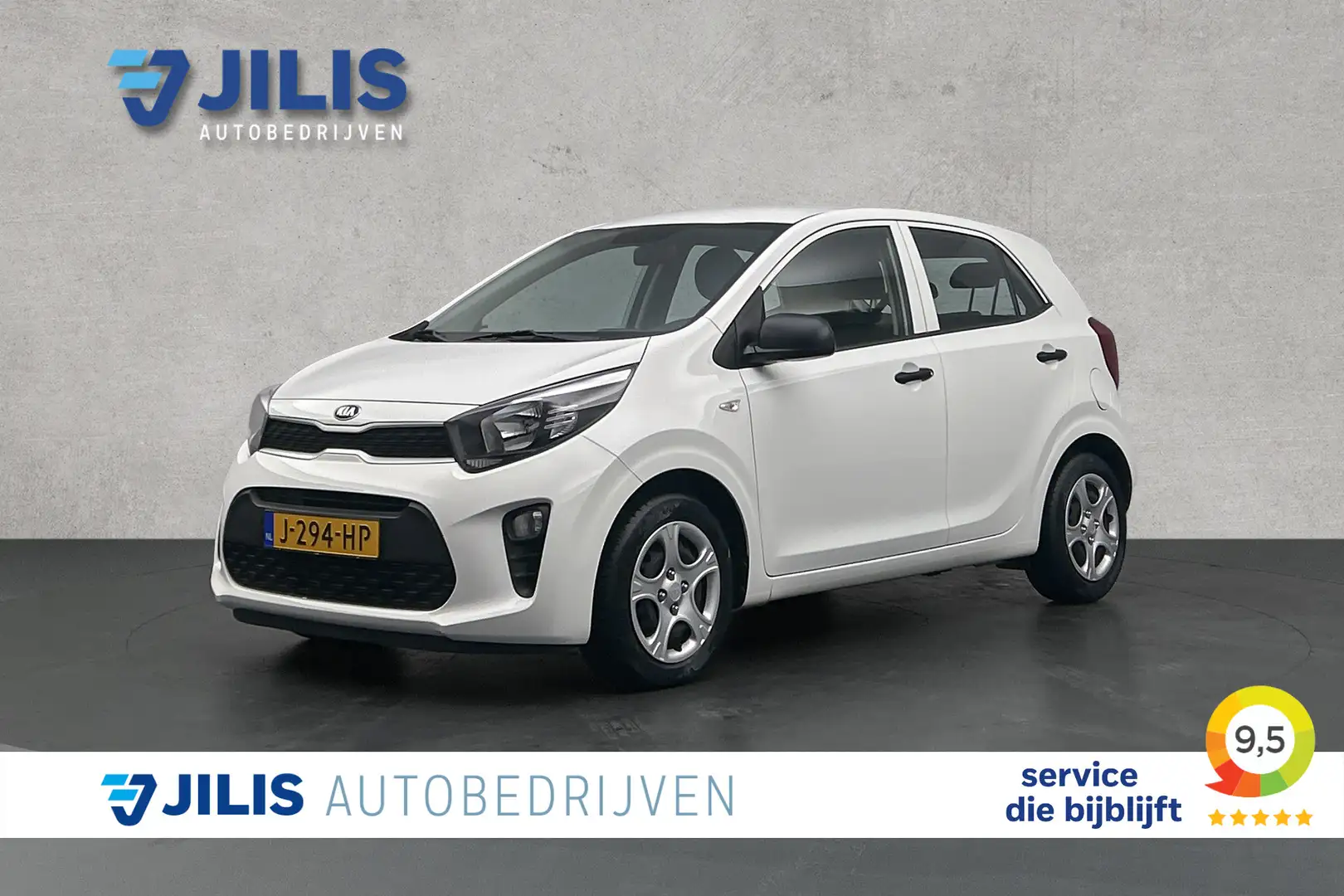 Kia Picanto 1.0 CVVT EconomyLine | Airco | Audio installatie | Blanc - 1