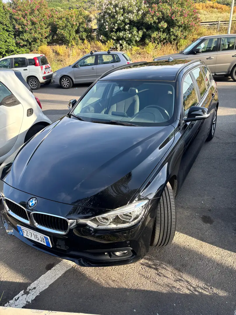 BMW 316 Serie 3 F31 Touring 316d Business Advantage auto Чорний - 1