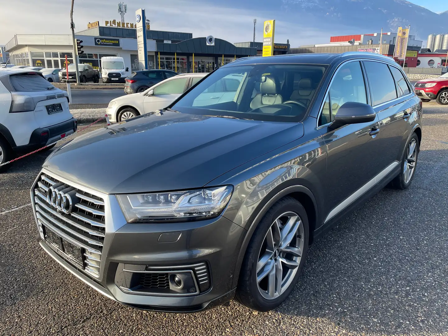 Audi Q7 3.0 TDI e-tron quattro Plug-In-Hybrid S Line Voll Grau - 1