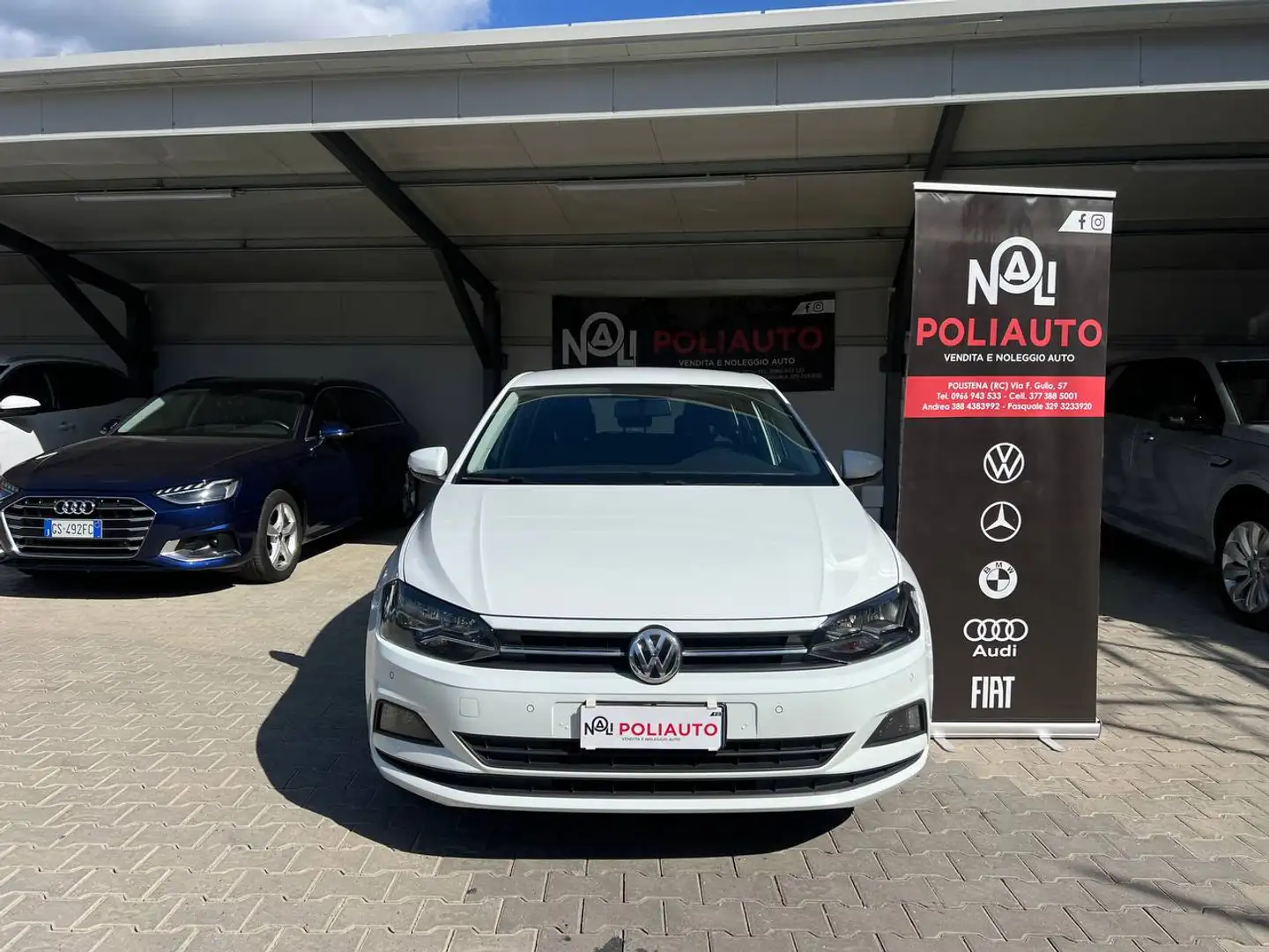 Volkswagen Polo POLO BUSINESS 1.0 evo 5p confortline BlueMotion Te Bianco - 2
