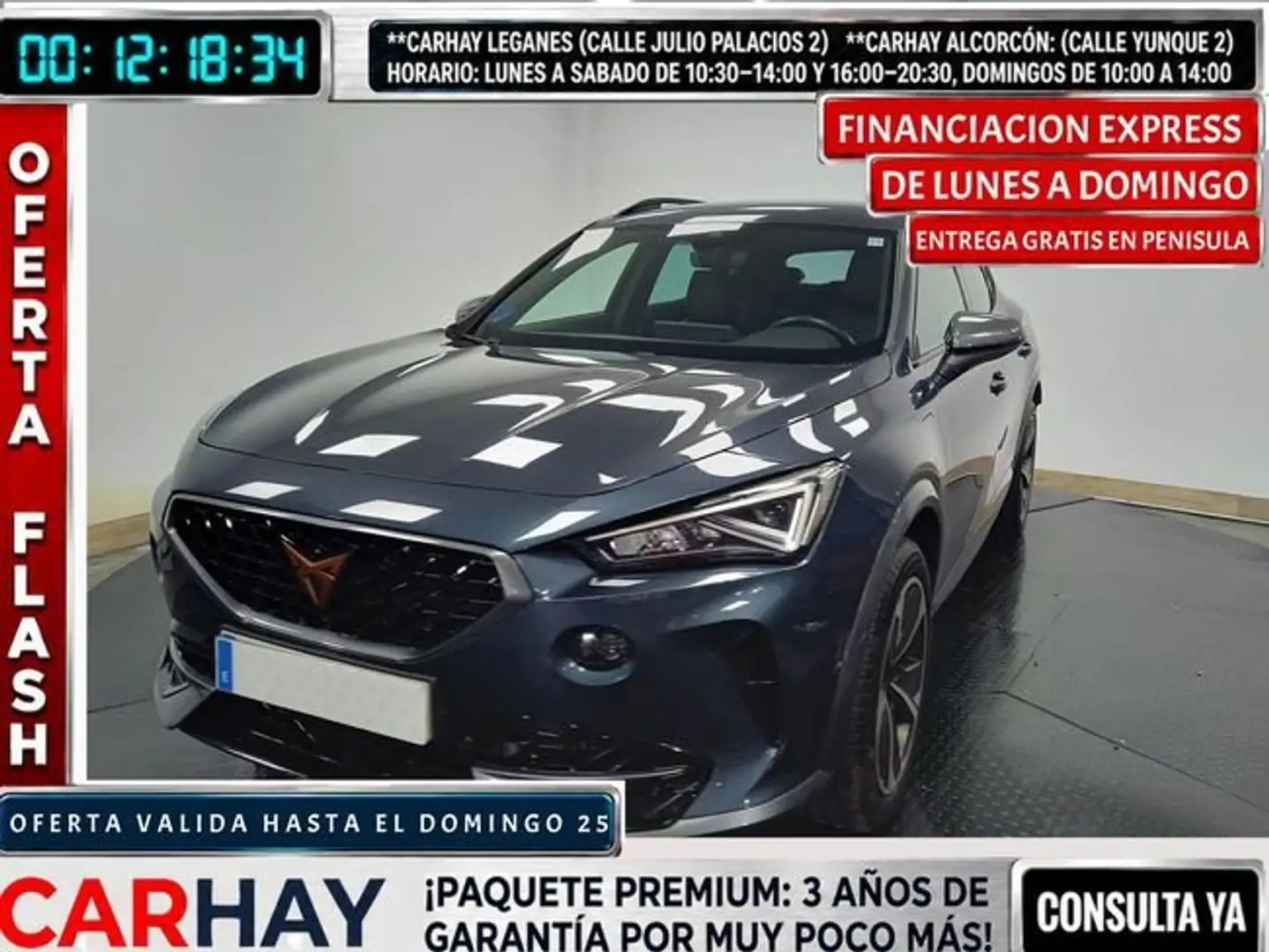 CUPRA Formentor 1.4 e-Hybrid 205 DSG Gris - 1