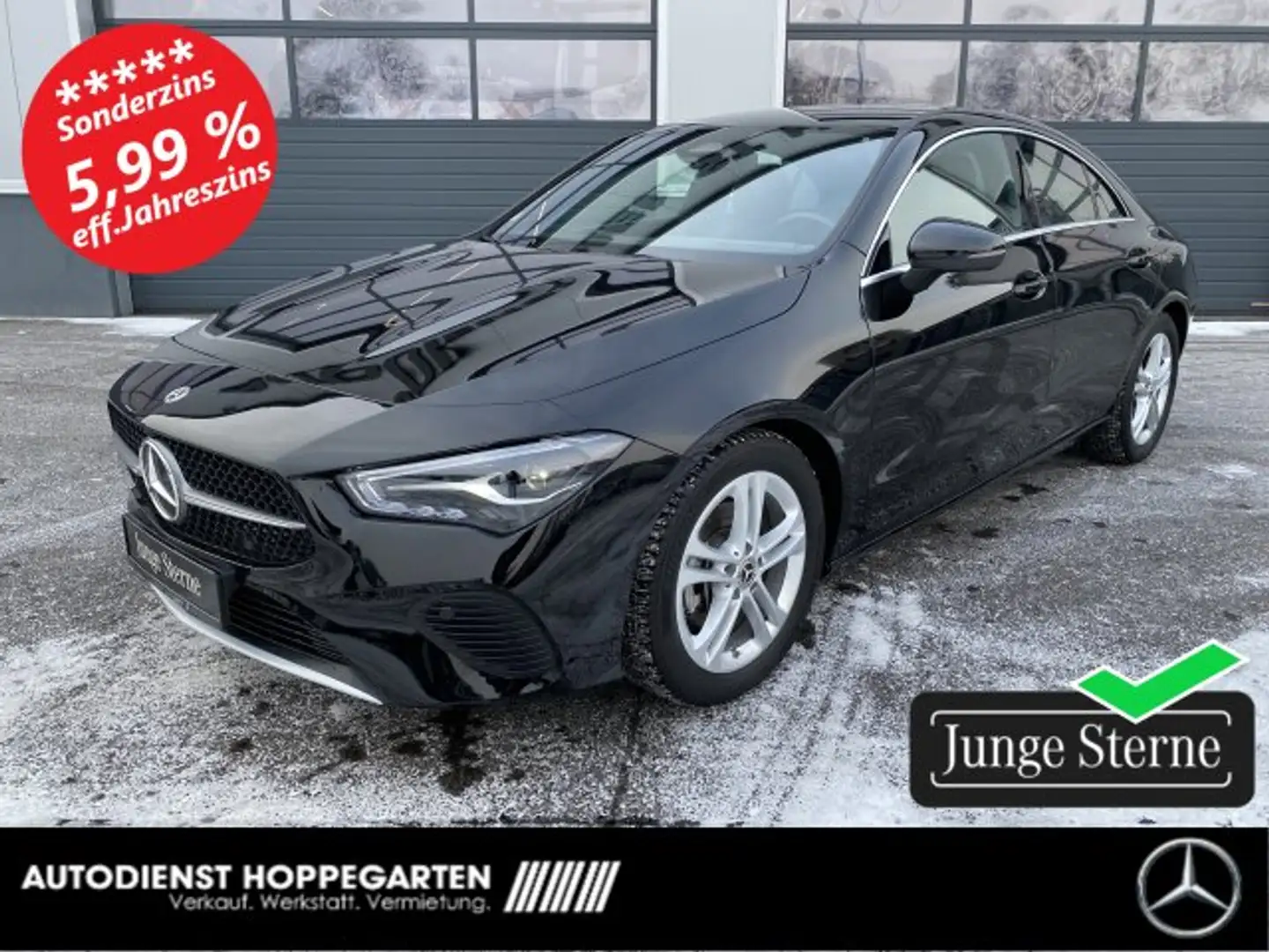 Mercedes-Benz CLA 180 CLA 180 LED MBUX Navi Kamera Sitzheizung 17" Schwarz - 1