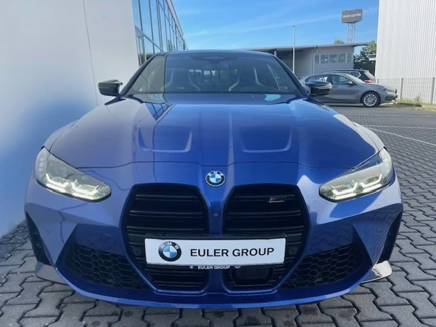 BMW M4 Competition iA Coupe LkHZ SHZ Parkass+ HUD H/K Blau - 2