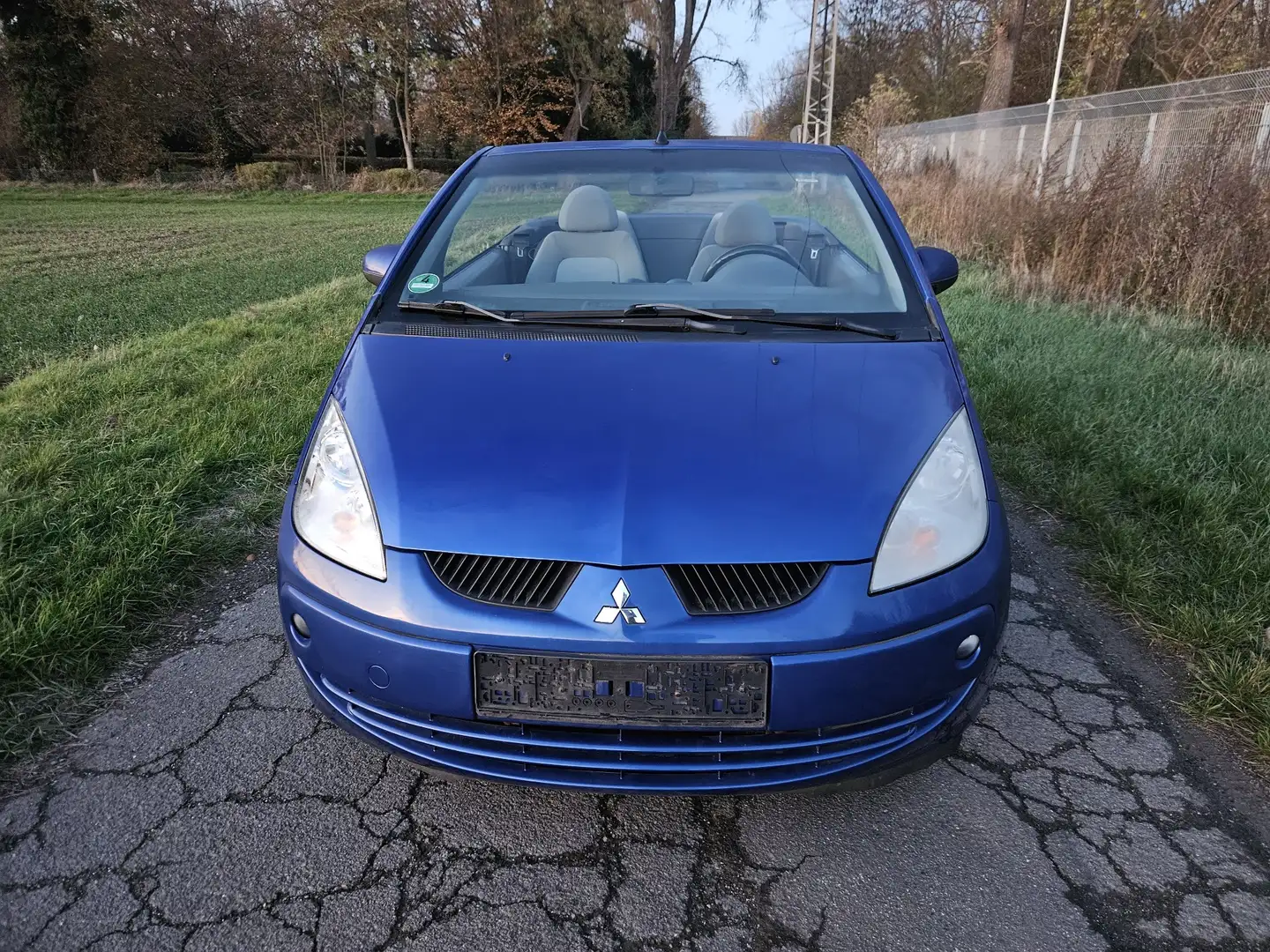 Mitsubishi Colt Cabrio CZC 1.5 , Klima, Tüv bis 5-2026 Blau - 2