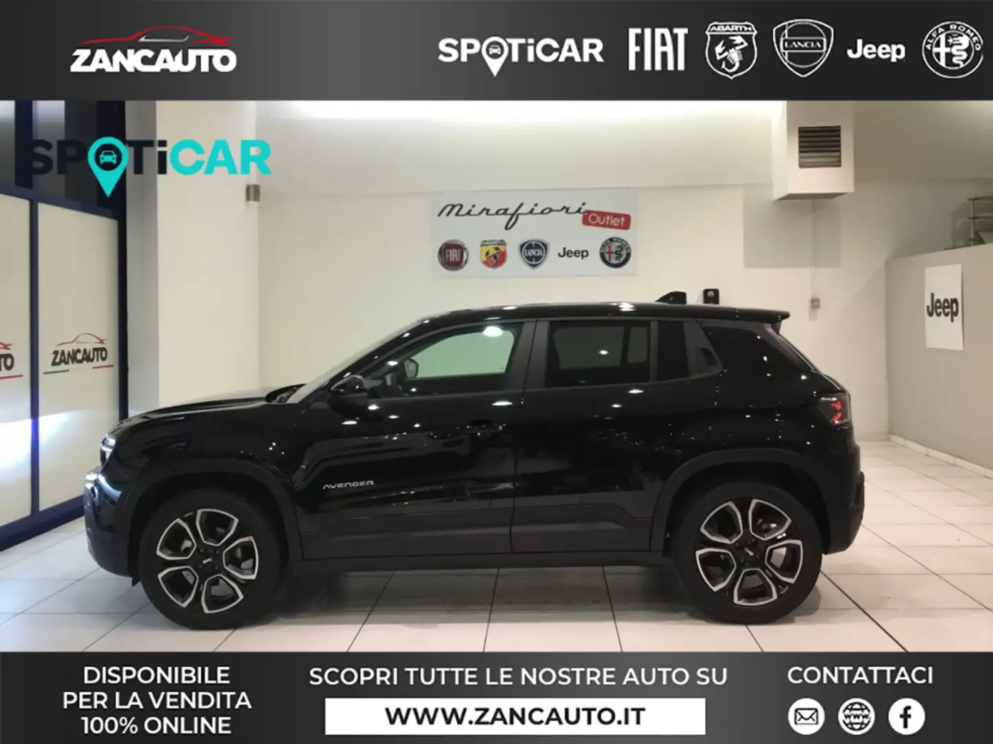 Jeep Avenger 1.2 Turbo Summit MY25 Noir - 1