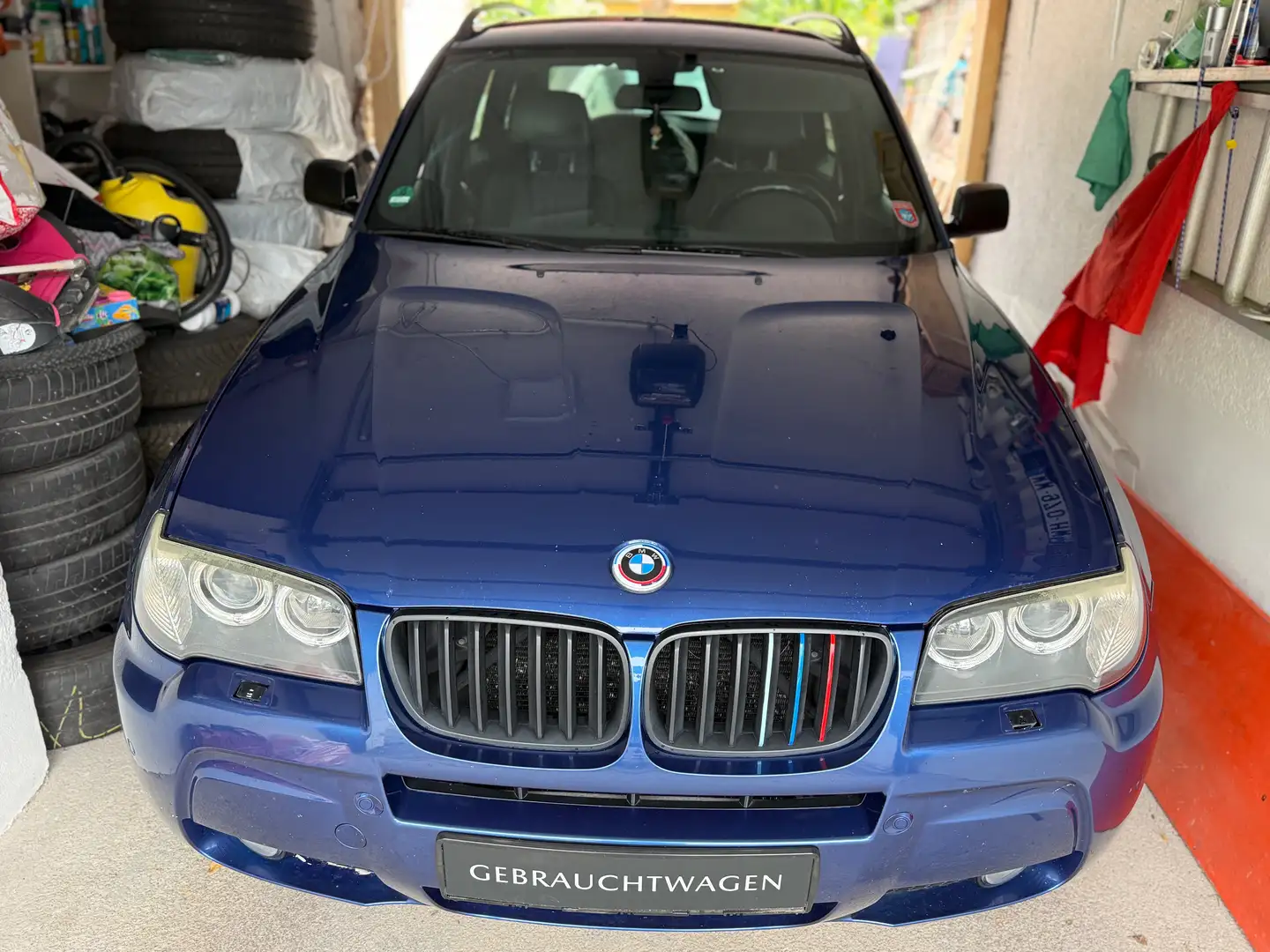 BMW X3 X3 3.0si M PAKET LEDER NAVI Blau - 1