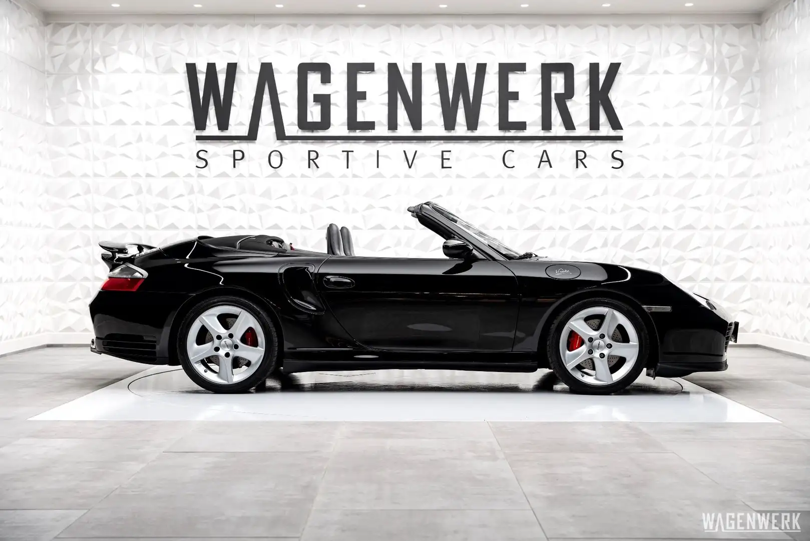 Porsche 996 Turbo Cabrio 3.8L 6-GANG 610PS ERSTLACK FVD-BROMB Noir - 2