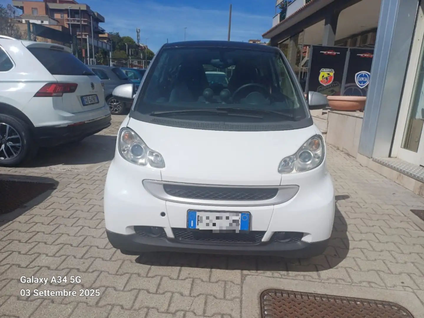 smart forTwo 800 33 kW coupé passion cdi Bianco - 2