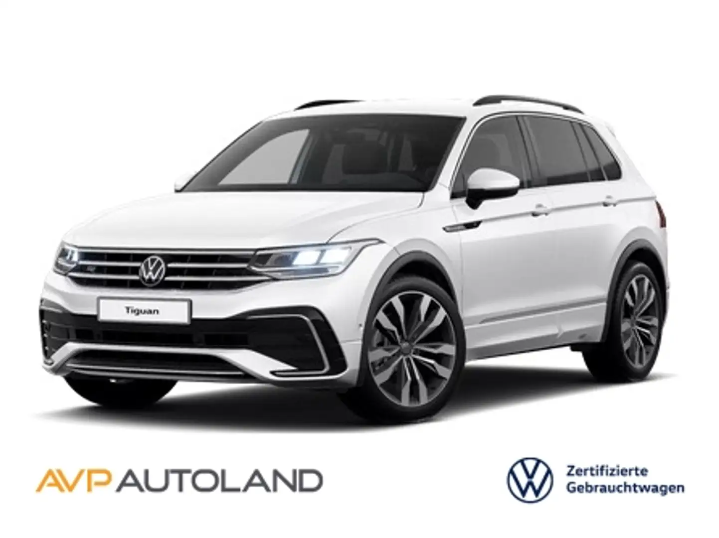 Volkswagen Tiguan 2.0 TDI DSG 4MOTION R-Line | NAVI | AHK | Weiß - 1