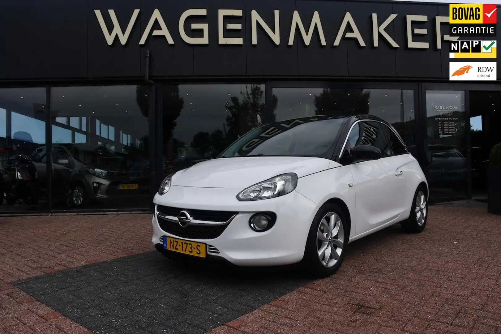 Opel Adam 1.0 Turbo Jam Favourite Carplay|Volop Onderhouden Wit - 1