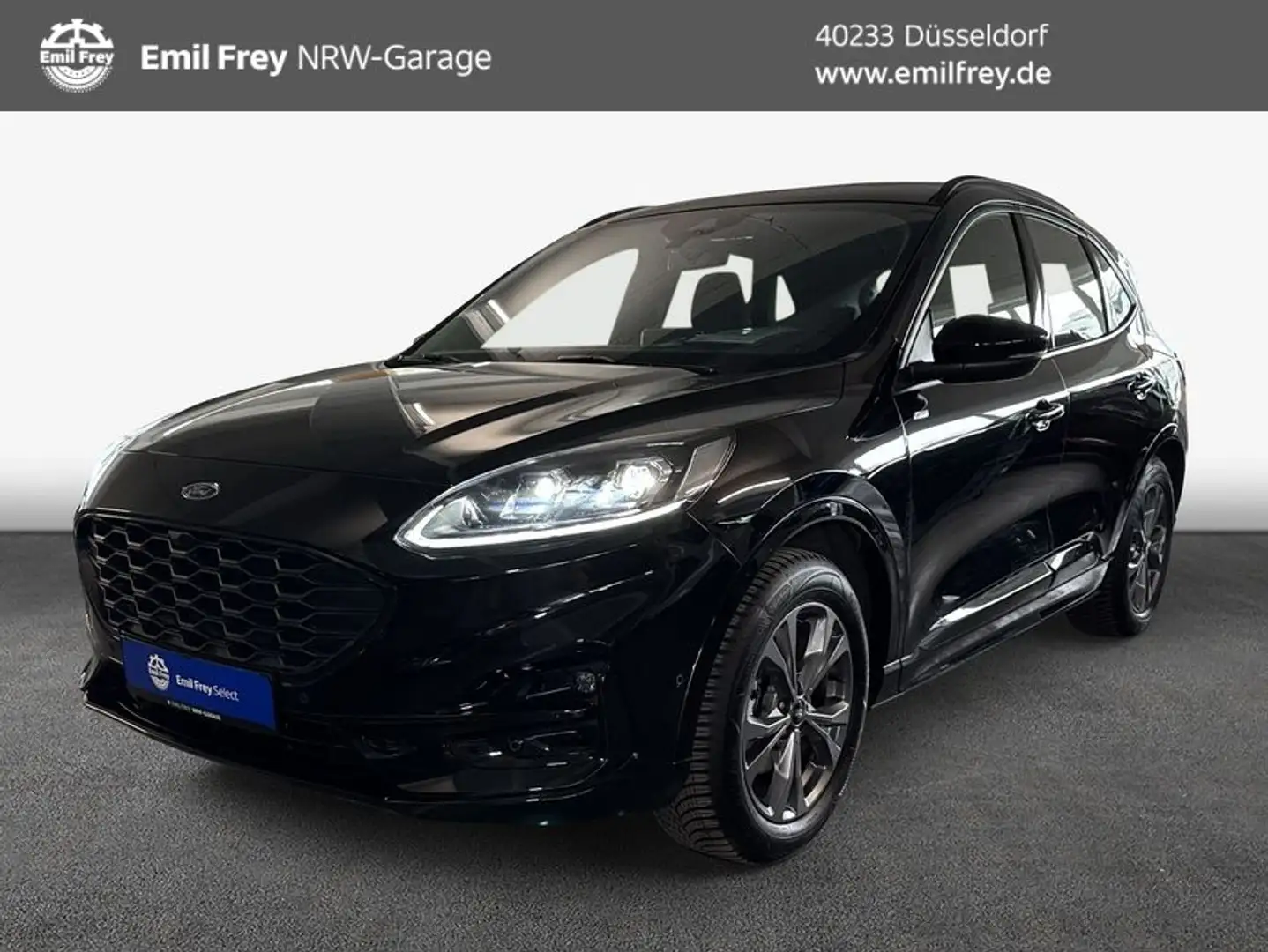 Ford Kuga 2.0 EcoBlue Aut. ST-LINE TECHNO-PAKET+AHK Schwarz - 1
