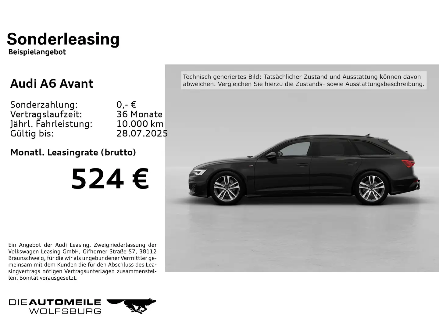 Audi A6 50 TDI quattro S tronic S line Matrix/A Czarny - 2