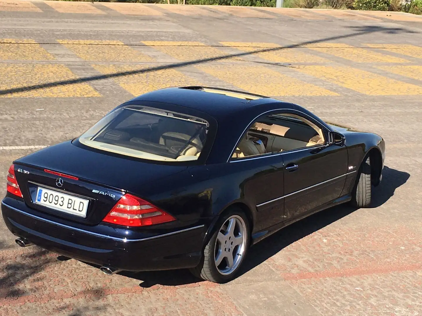 Mercedes-Benz CL 55 AMG Синій - 1