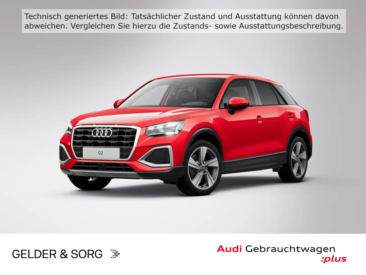 Audi Q2 35 TDI advanced AHK*Matrix*Virtual*Navigation Rot - 1
