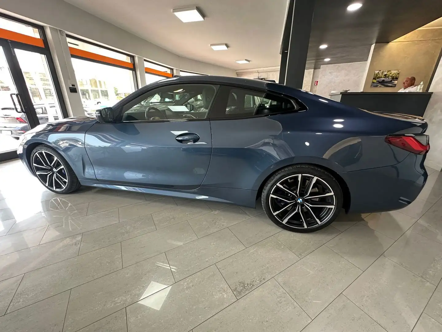BMW 420 MSport 420 d MHEV XDRIVE FULL TETTO IVA ESPOSTA Blu/Azzurro - 2