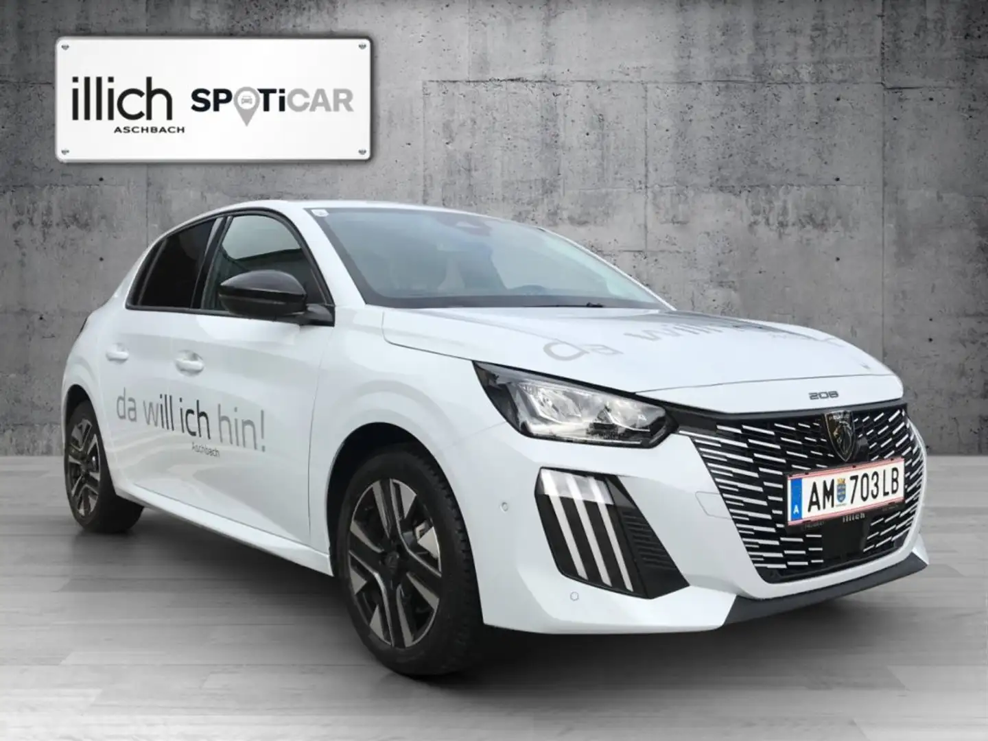 Peugeot 208 ALLURE Benzin 100 6-Gang-Manuell Weiß - 1