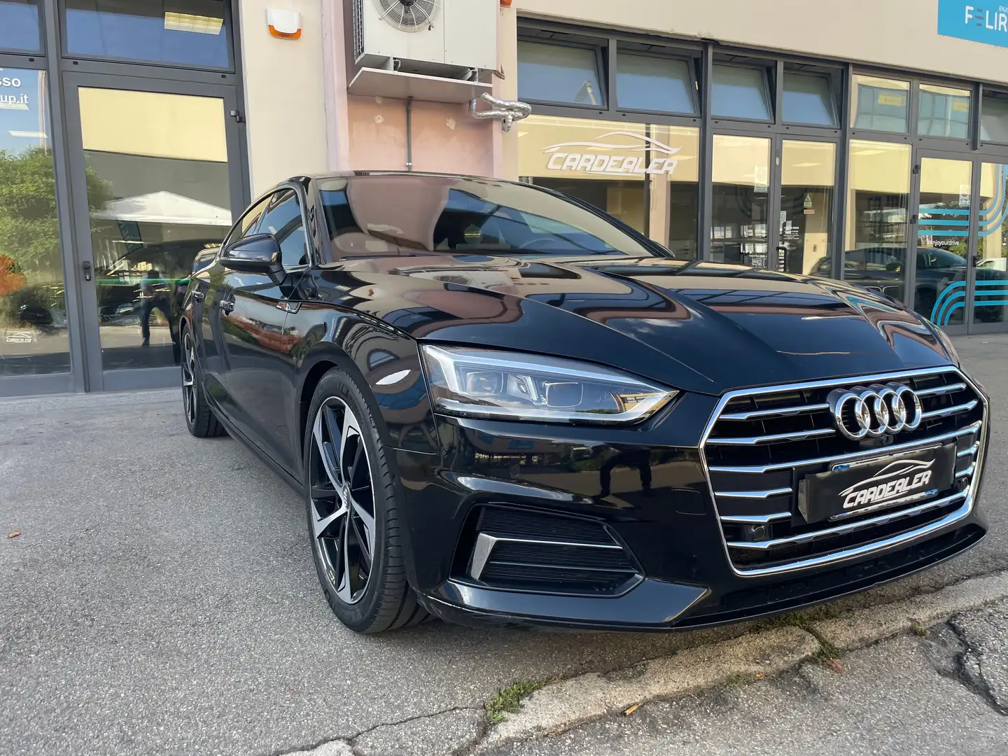 Audi A5 A5 Sportback 40 2.0 tdi 190cv s-tronic Zwart - 2