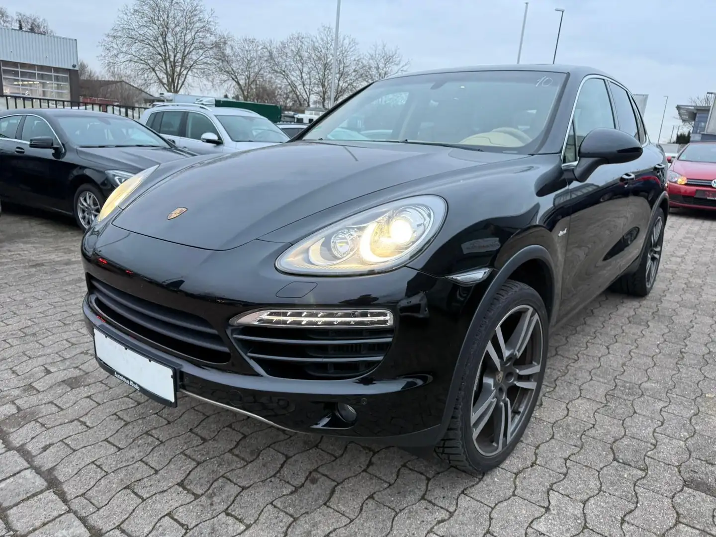 Porsche Cayenne RATENZAHLUNG OHNE BANK MÖGLICH Noir - 1