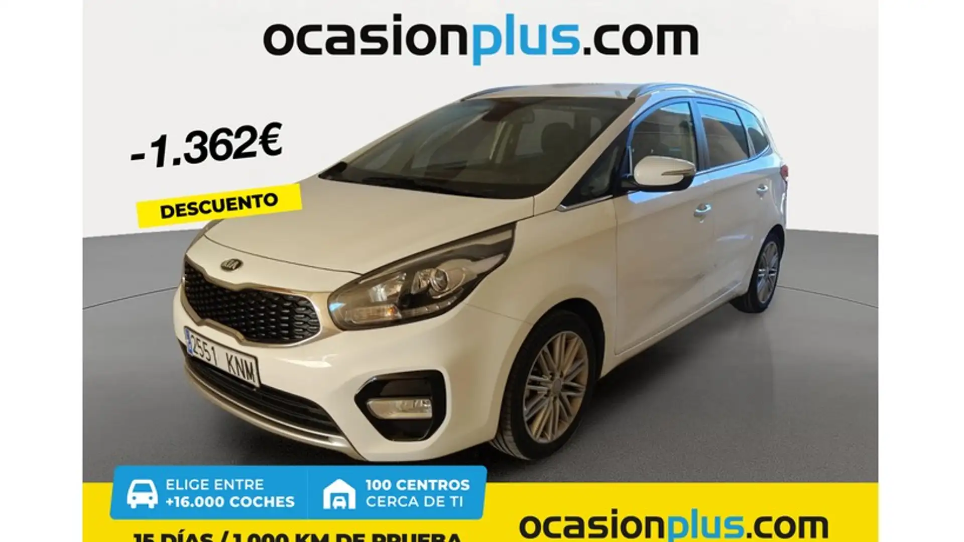 Kia Carens 1.6 GDi Drive 135 Blanc - 1