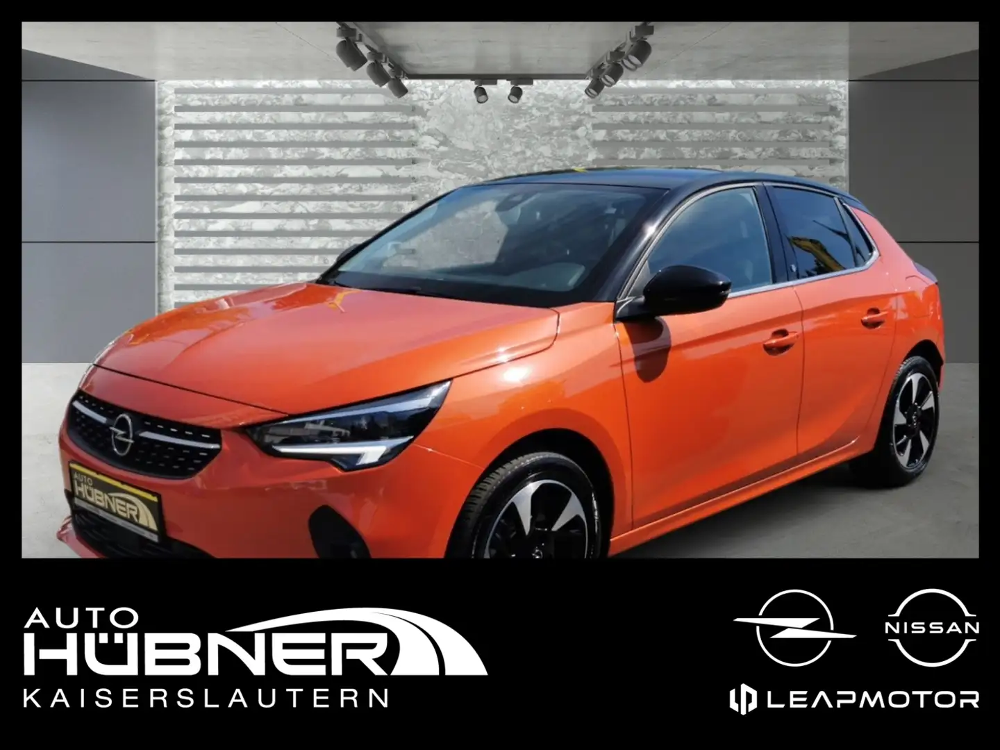 Opel Corsa-e Elegance Navi|Park&Go|Sitz-/Lenkradheiz Orange - 1