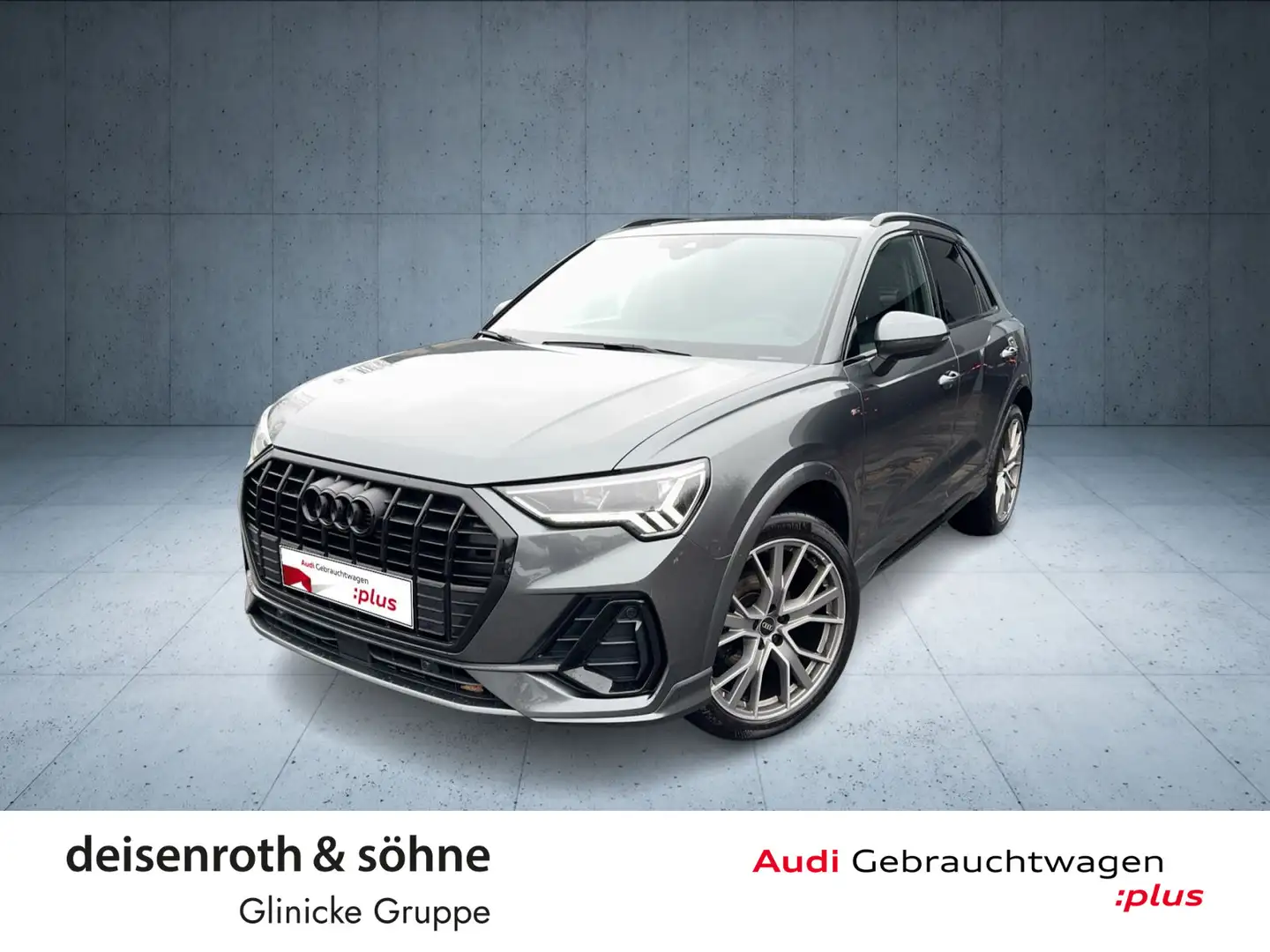 Audi Q3 S line 35 TDI S tr LED/Nav/Pano/20"/EPH/Temp/ Grau - 1