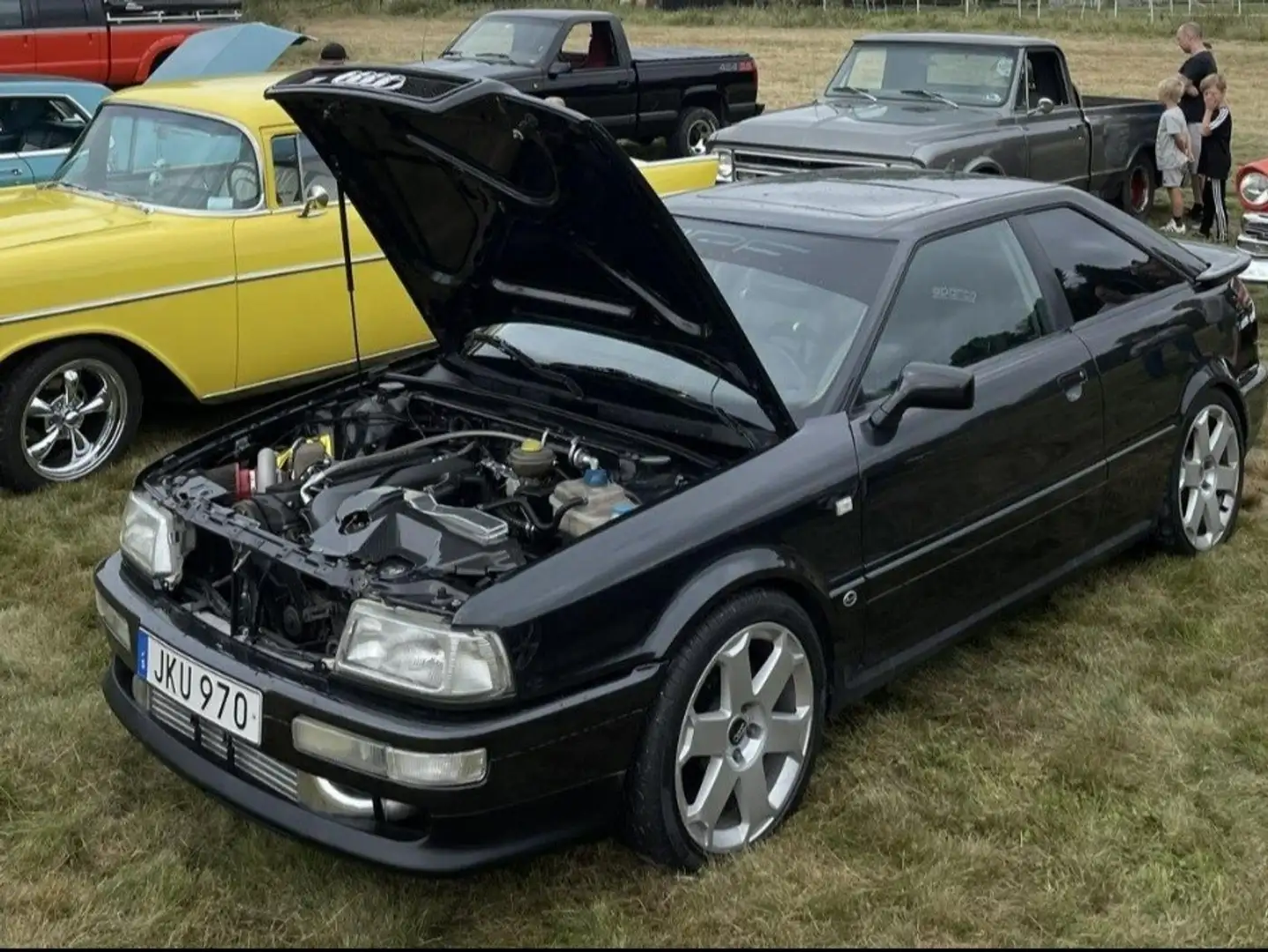 Audi Coupe S2 quattro Czarny - 1