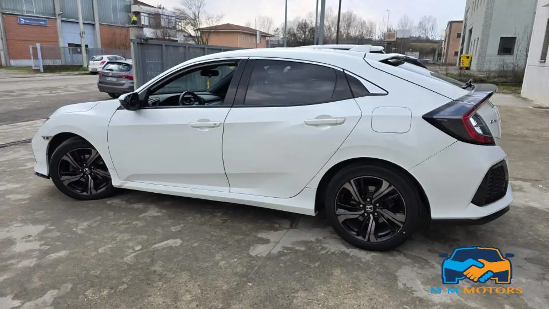 Honda Civic Civic 5p 1.0 Elegance Navi 126cv my18 Blanc - 2
